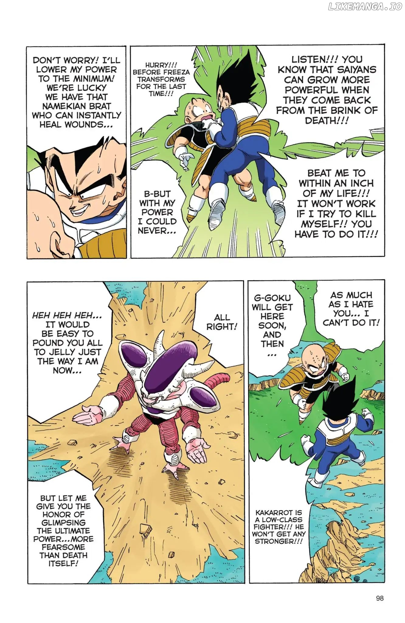 Dragon Ball Full Color Freeza Arc chapter 58 - page 11