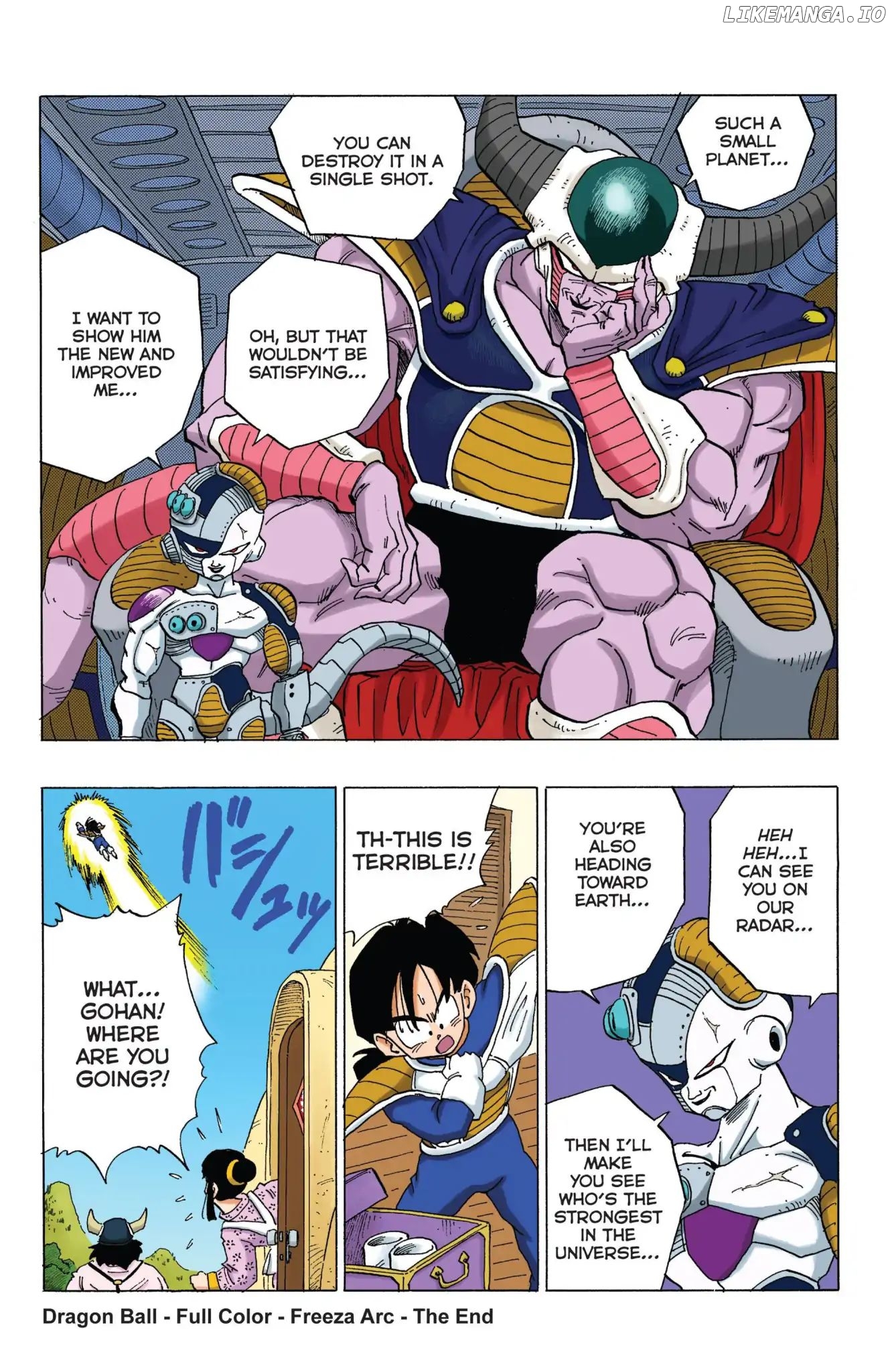 Dragon Ball Full Color Freeza Arc Chapter 84 - page 14