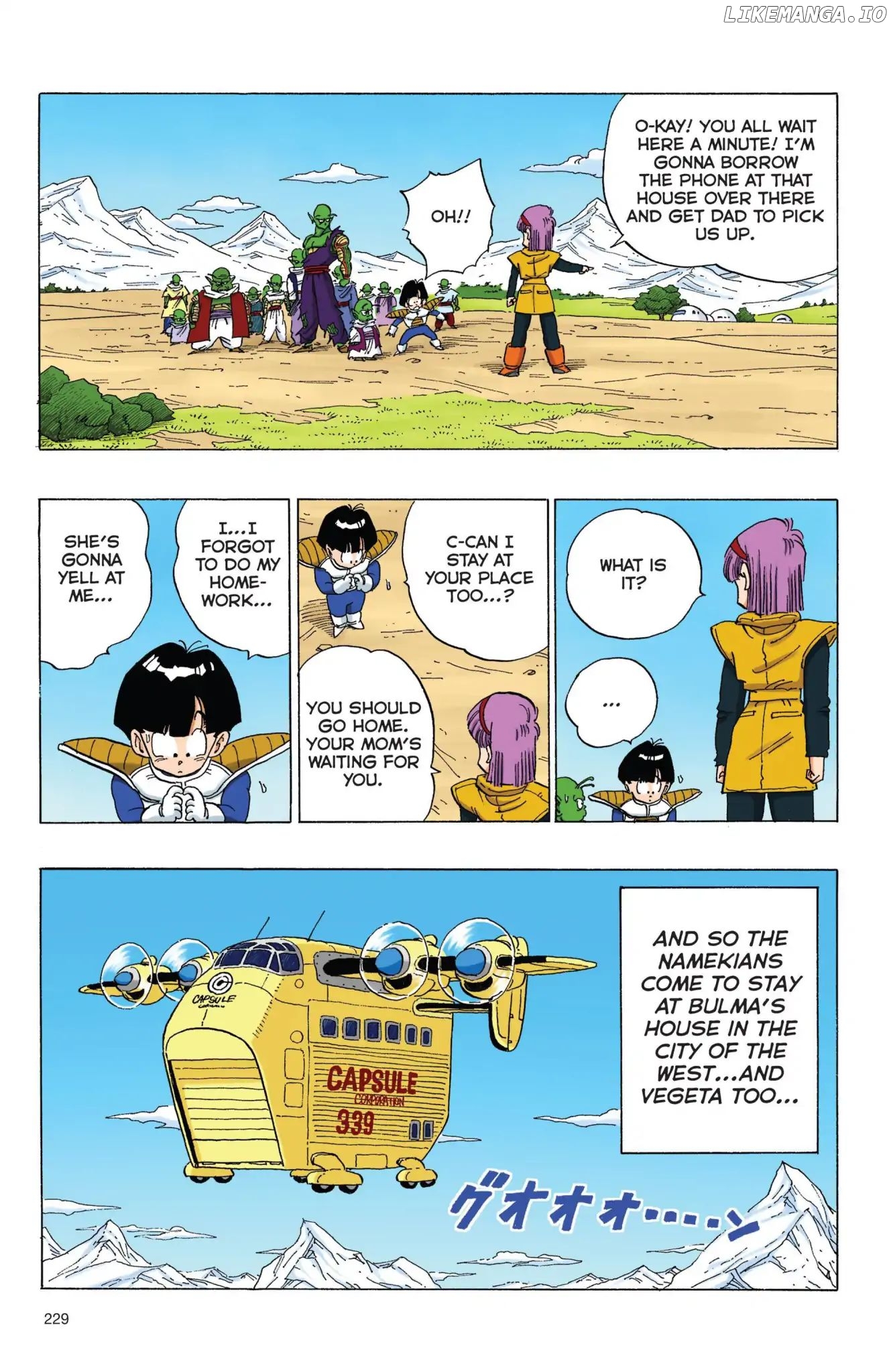 Dragon Ball Full Color Freeza Arc Chapter 84 - page 4