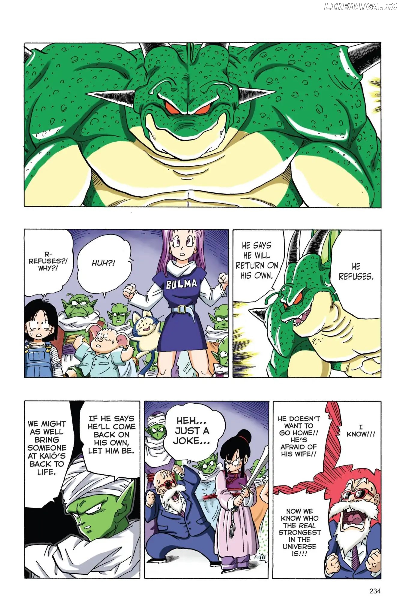 Dragon Ball Full Color Freeza Arc Chapter 84 - page 9