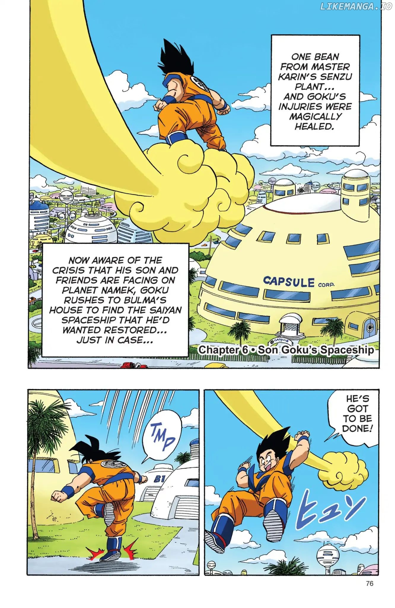 Dragon Ball Full Color Freeza Arc chapter 6 - page 1