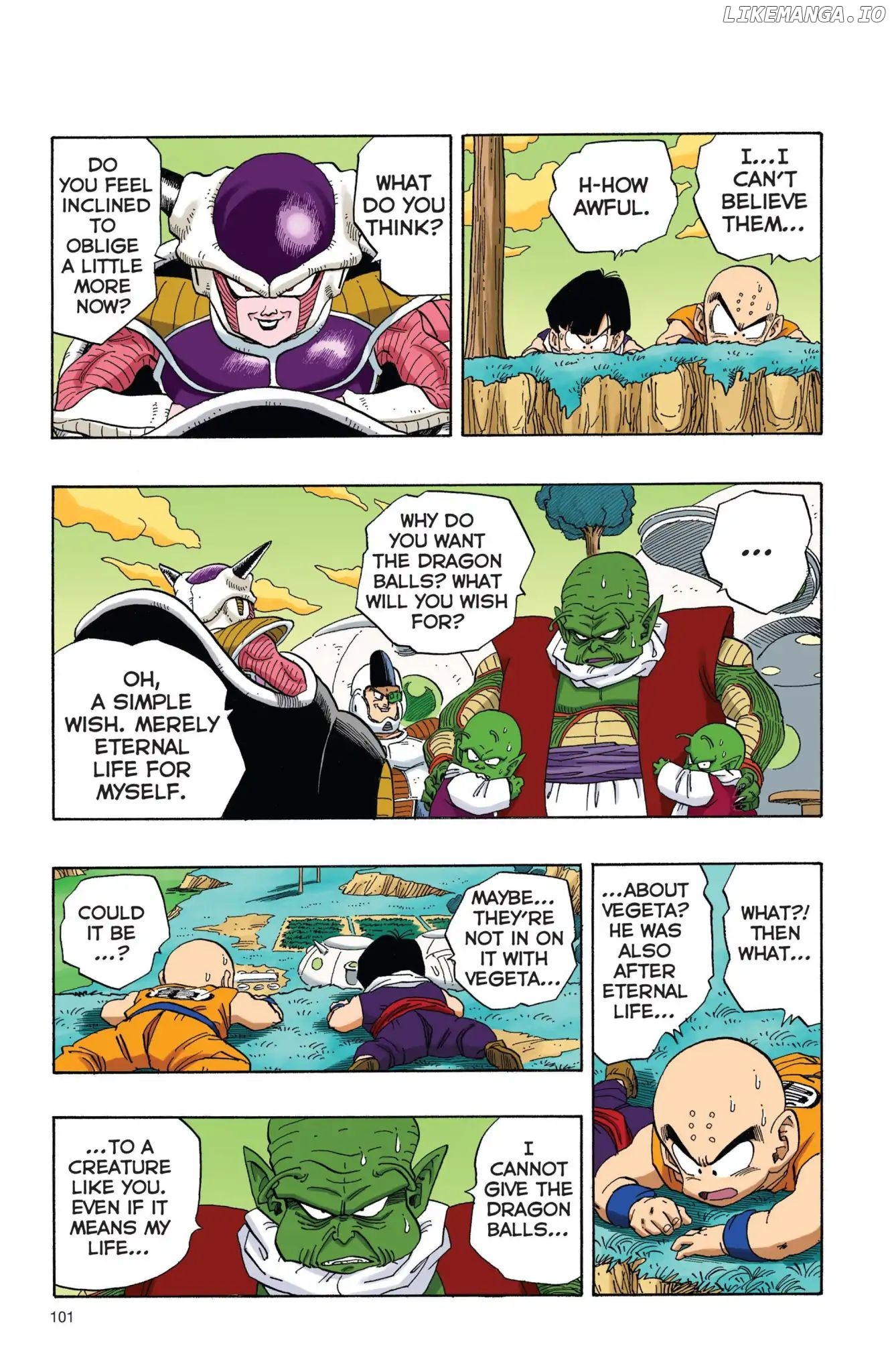 Dragon Ball Full Color Freeza Arc chapter 7 - page 12
