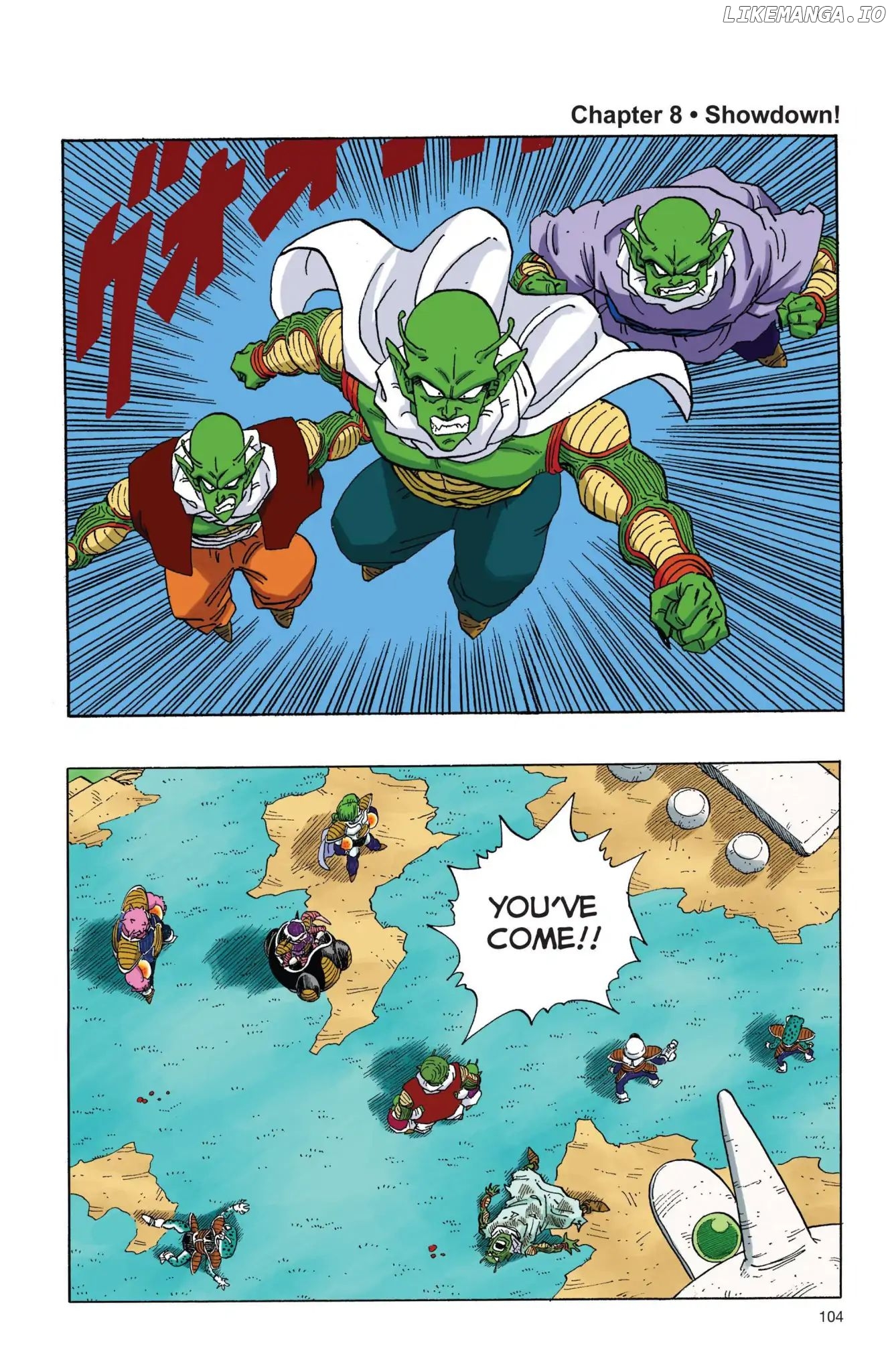 Dragon Ball Full Color Freeza Arc chapter 8 - page 1