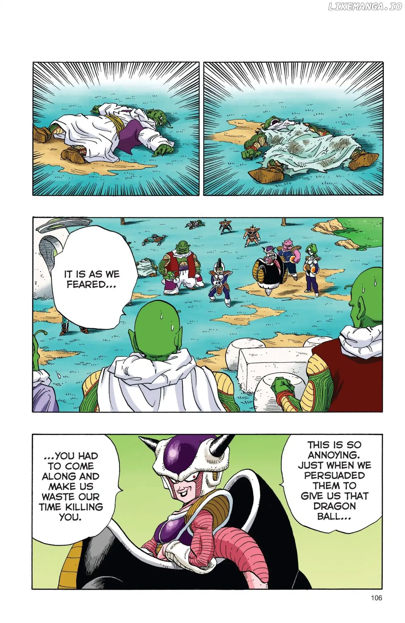 Dragon Ball Full Color Freeza Arc chapter 8 - page 3