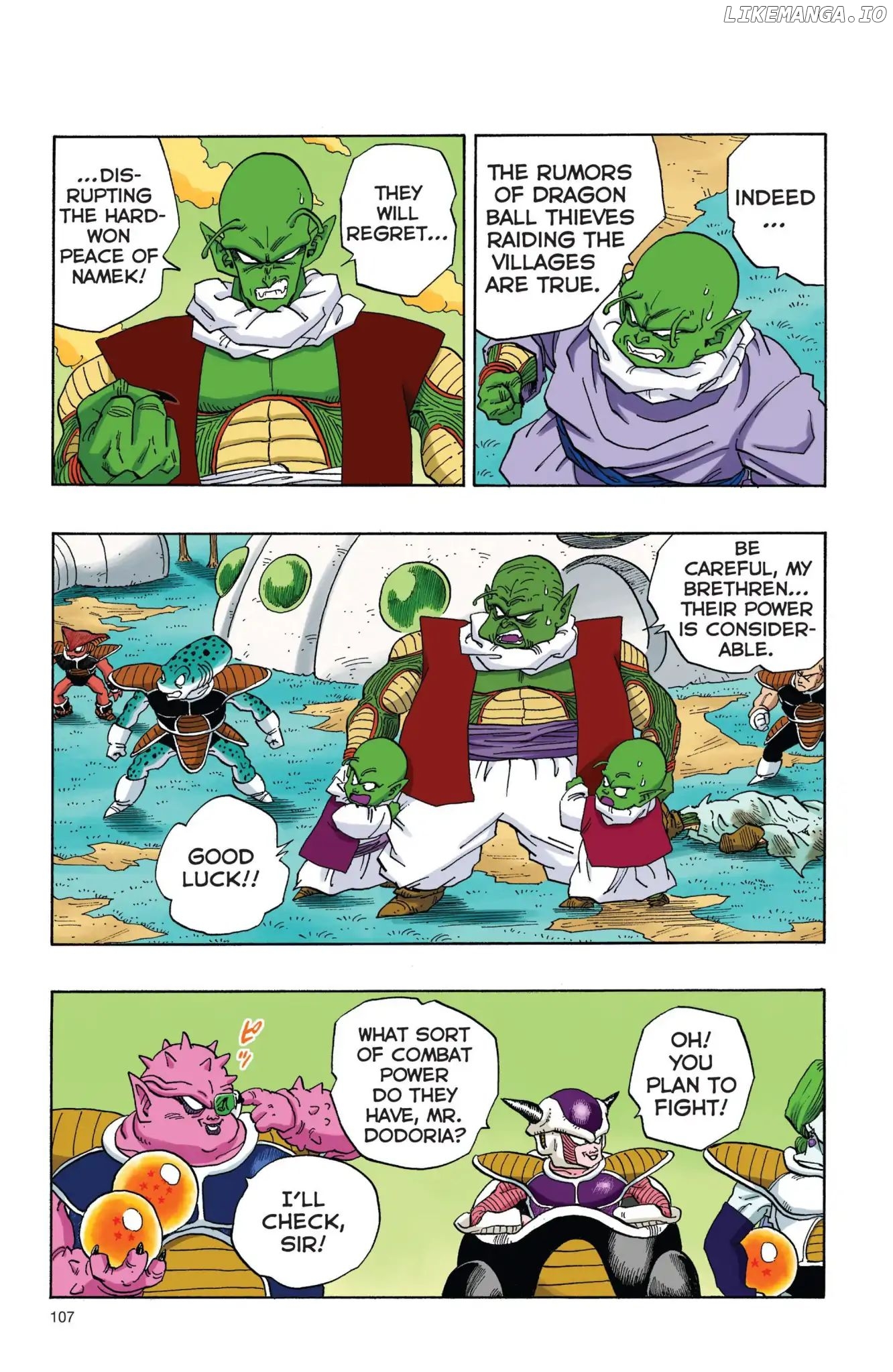 Dragon Ball Full Color Freeza Arc chapter 8 - page 4