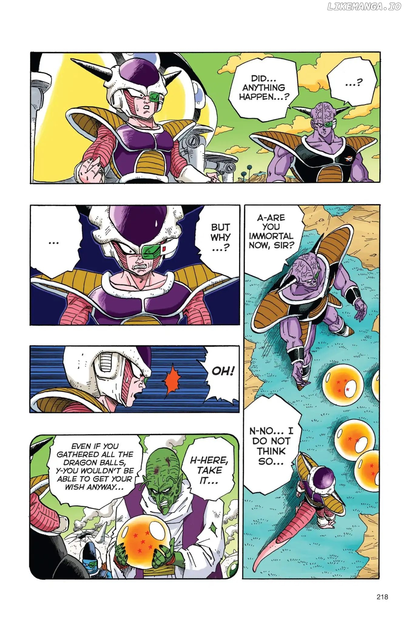 Dragon Ball Full Color Freeza Arc chapter 33 - page 3