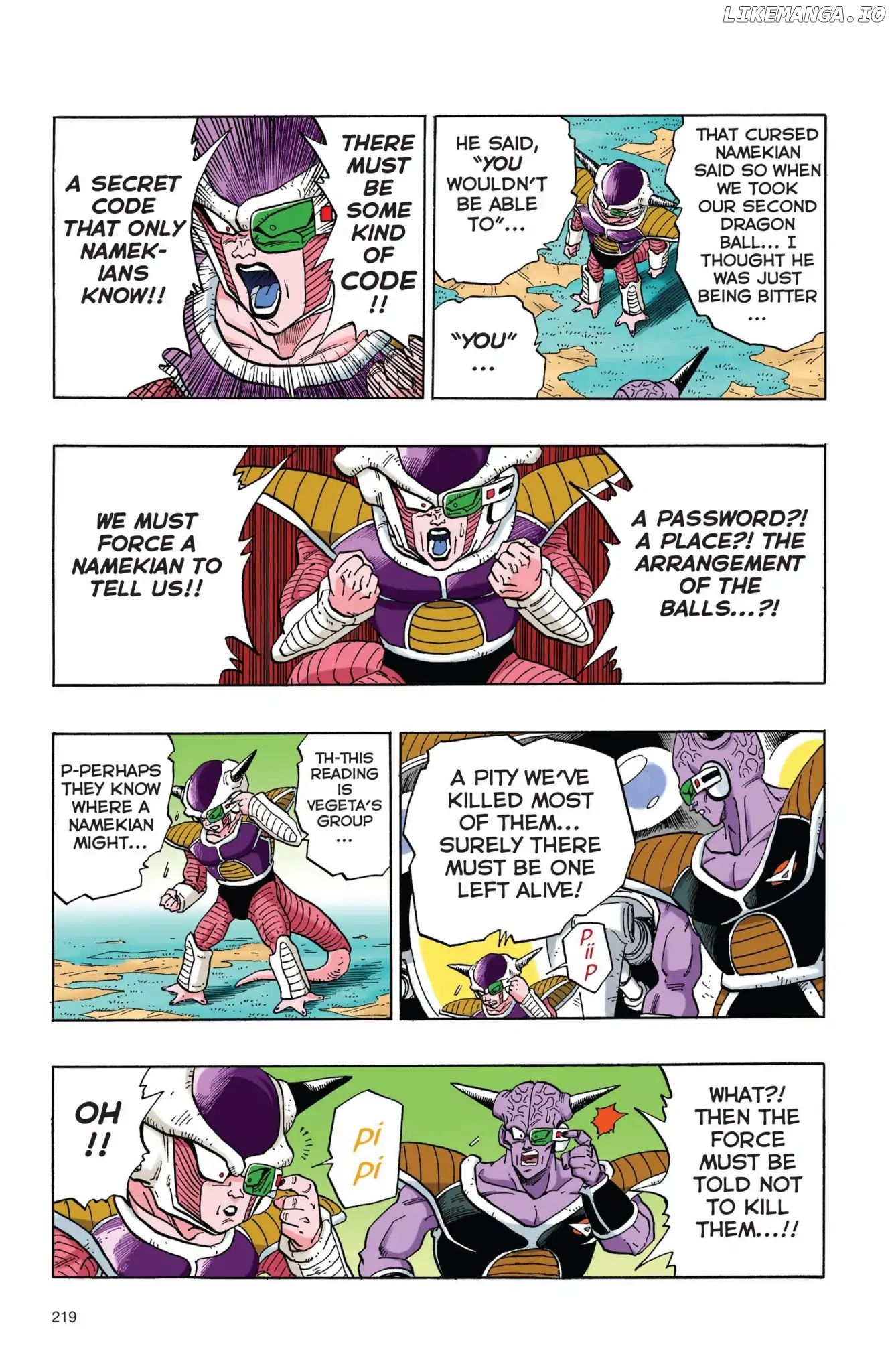 Dragon Ball Full Color Freeza Arc chapter 33 - page 4