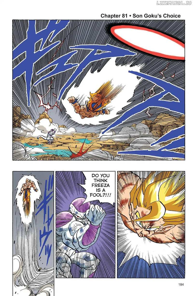 Dragon Ball Full Color Freeza Arc Chapter 81 - page 1