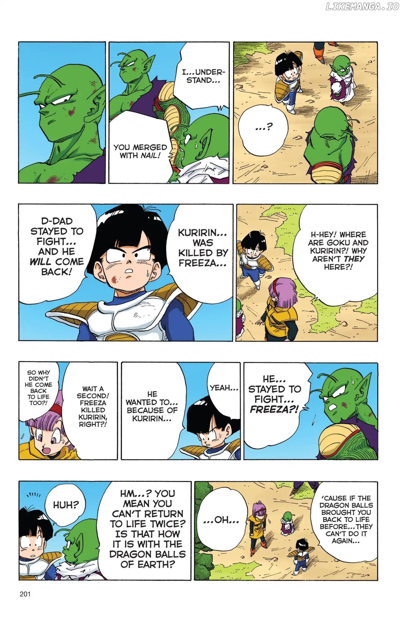 Dragon Ball Full Color Freeza Arc Chapter 82 - page 3