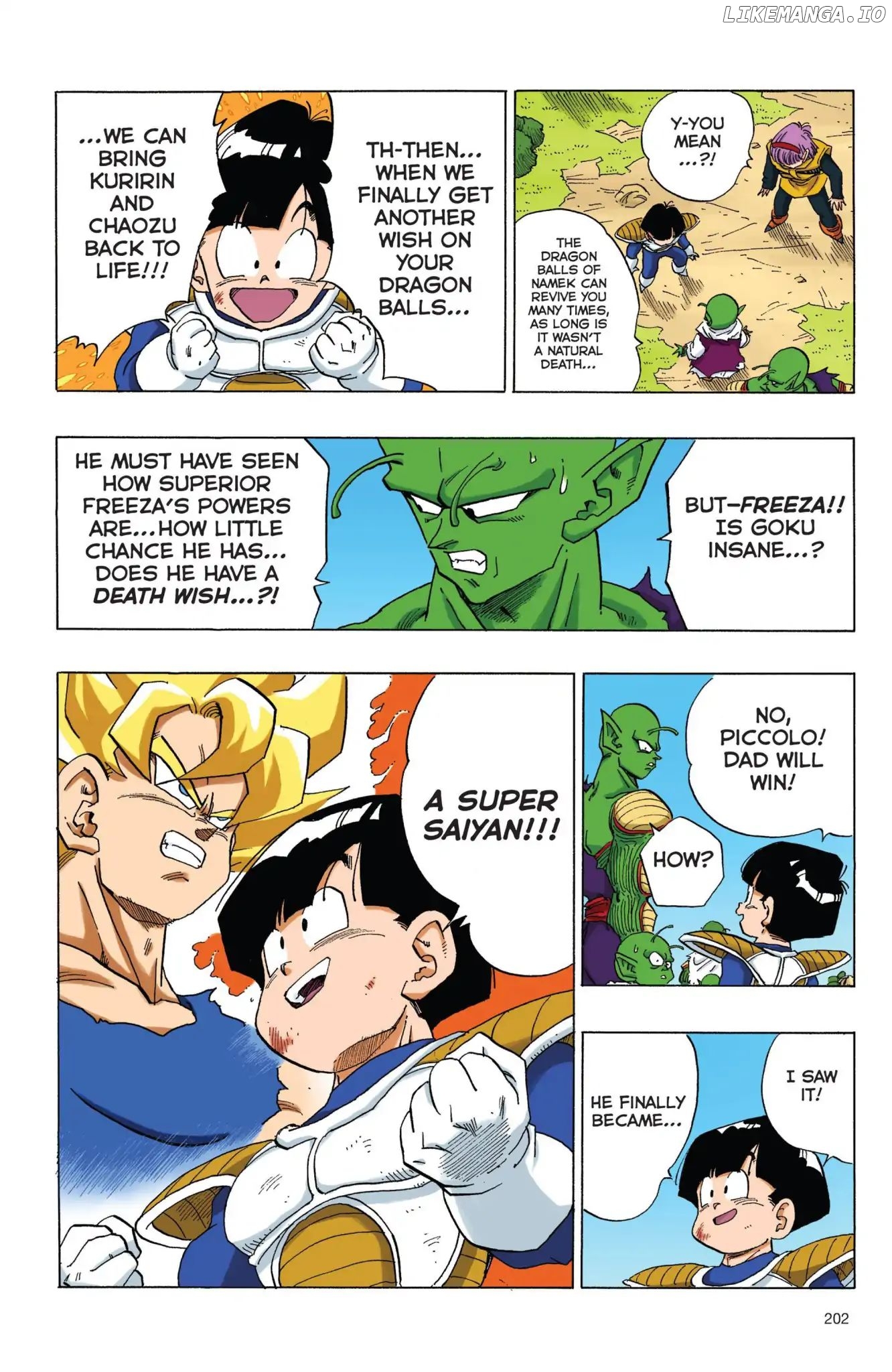 Dragon Ball Full Color Freeza Arc Chapter 82 - page 4