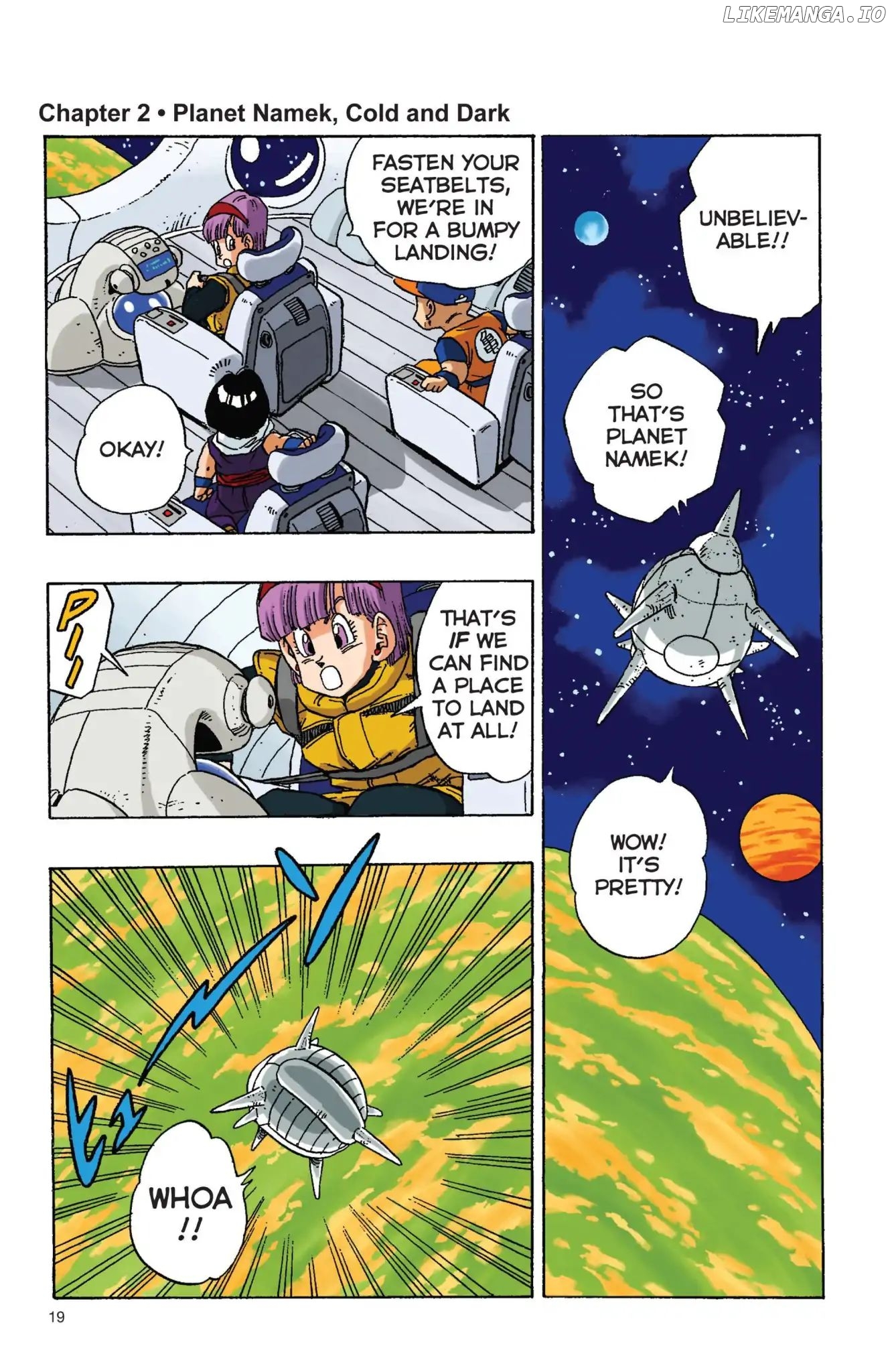 Dragon Ball Full Color Freeza Arc chapter 2 - page 1