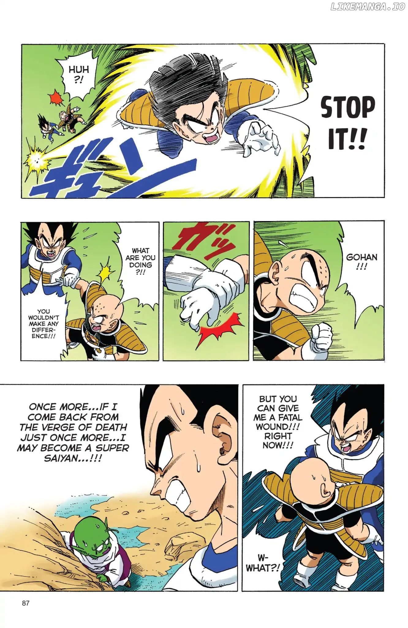 Dragon Ball Full Color Freeza Arc chapter 57 - page 14