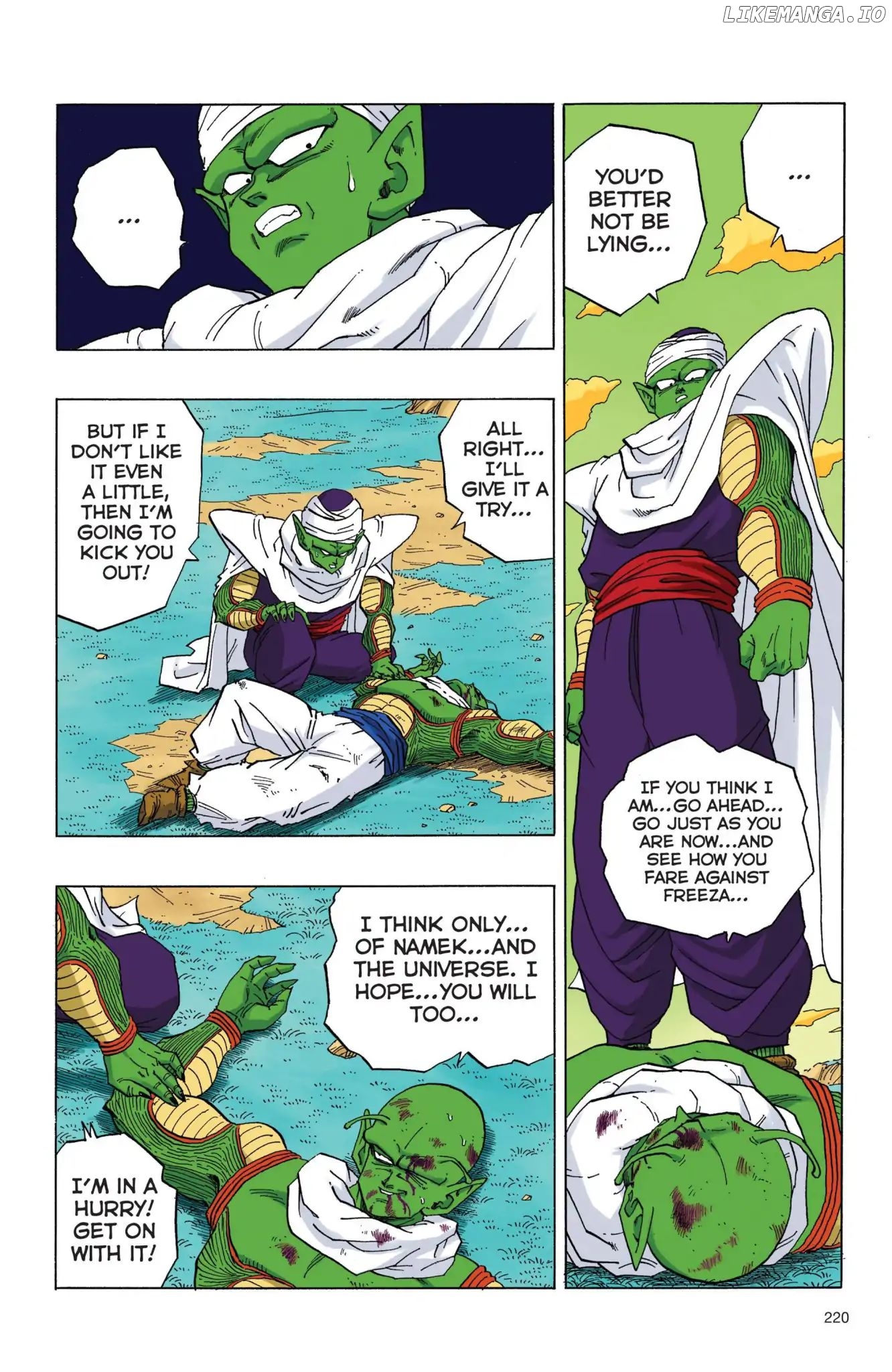 Dragon Ball Full Color Freeza Arc chapter 50 - page 3