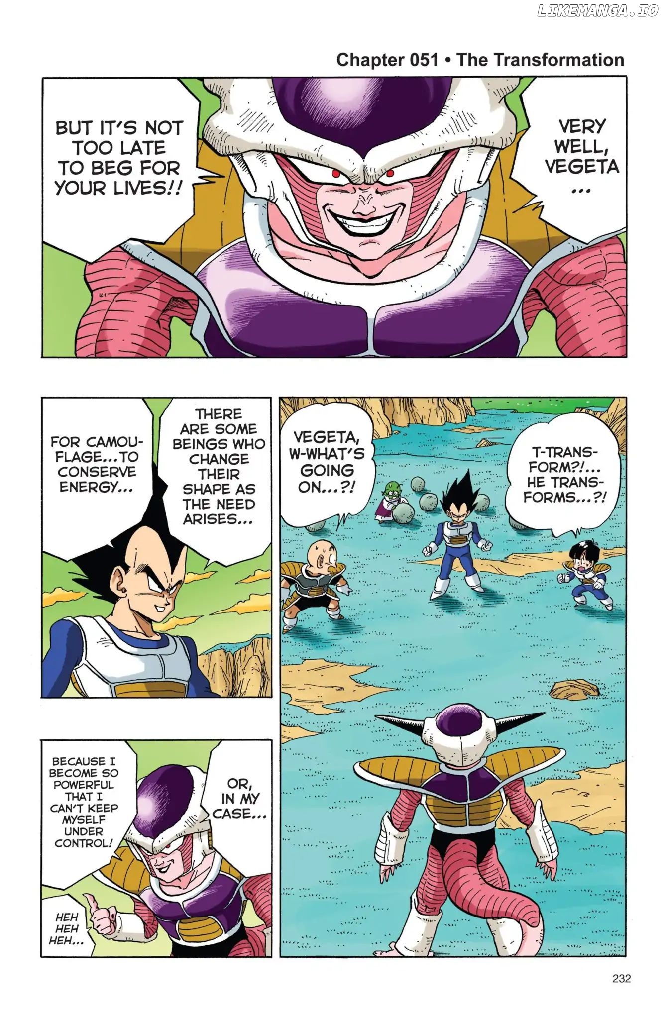 Dragon Ball Full Color Freeza Arc chapter 51 - page 1