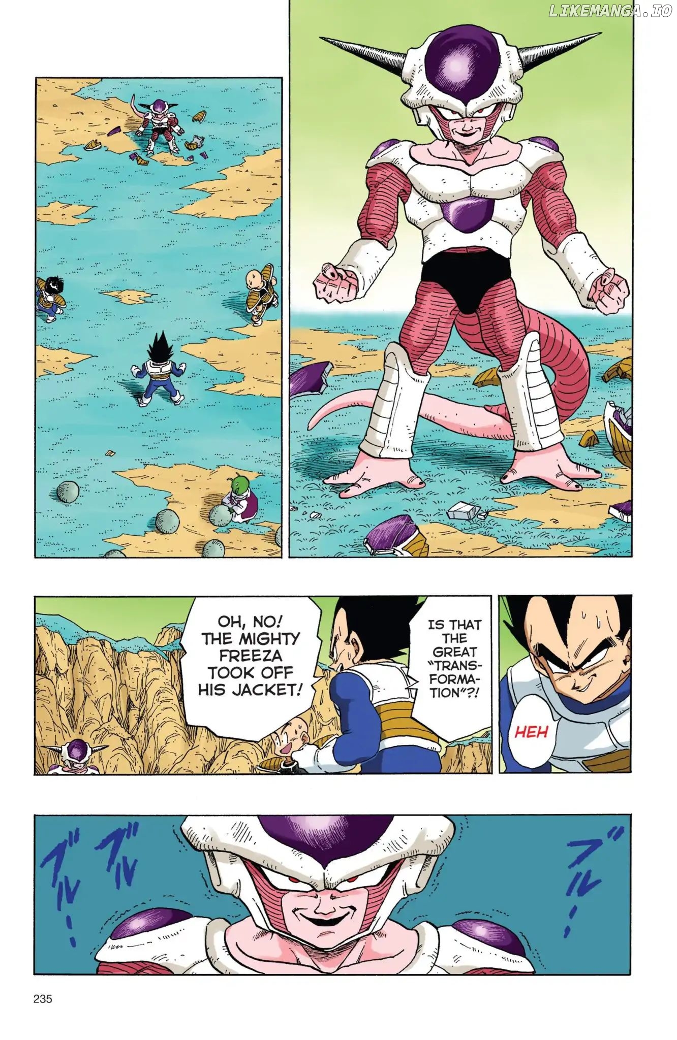 Dragon Ball Full Color Freeza Arc chapter 51 - page 4