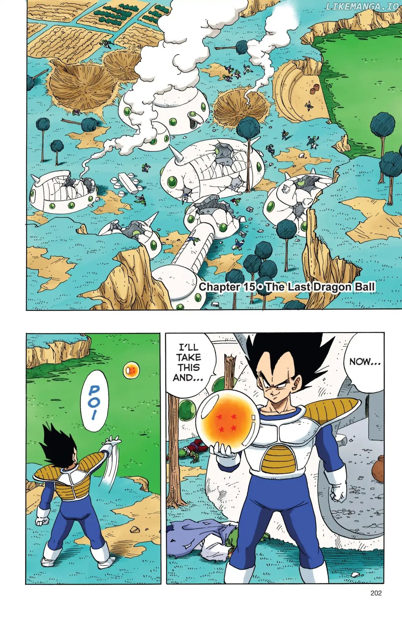 Dragon Ball Full Color Freeza Arc chapter 15 - page 1