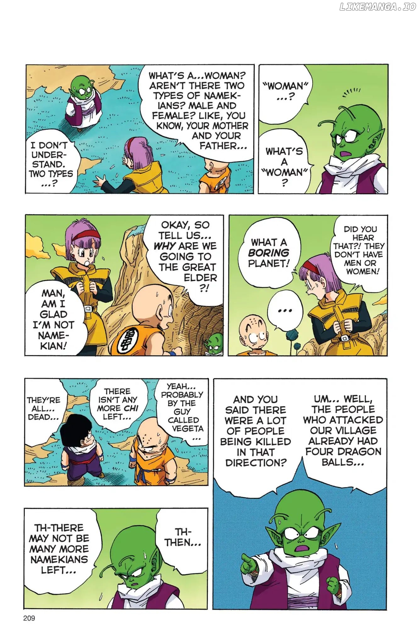 Dragon Ball Full Color Freeza Arc chapter 15 - page 8