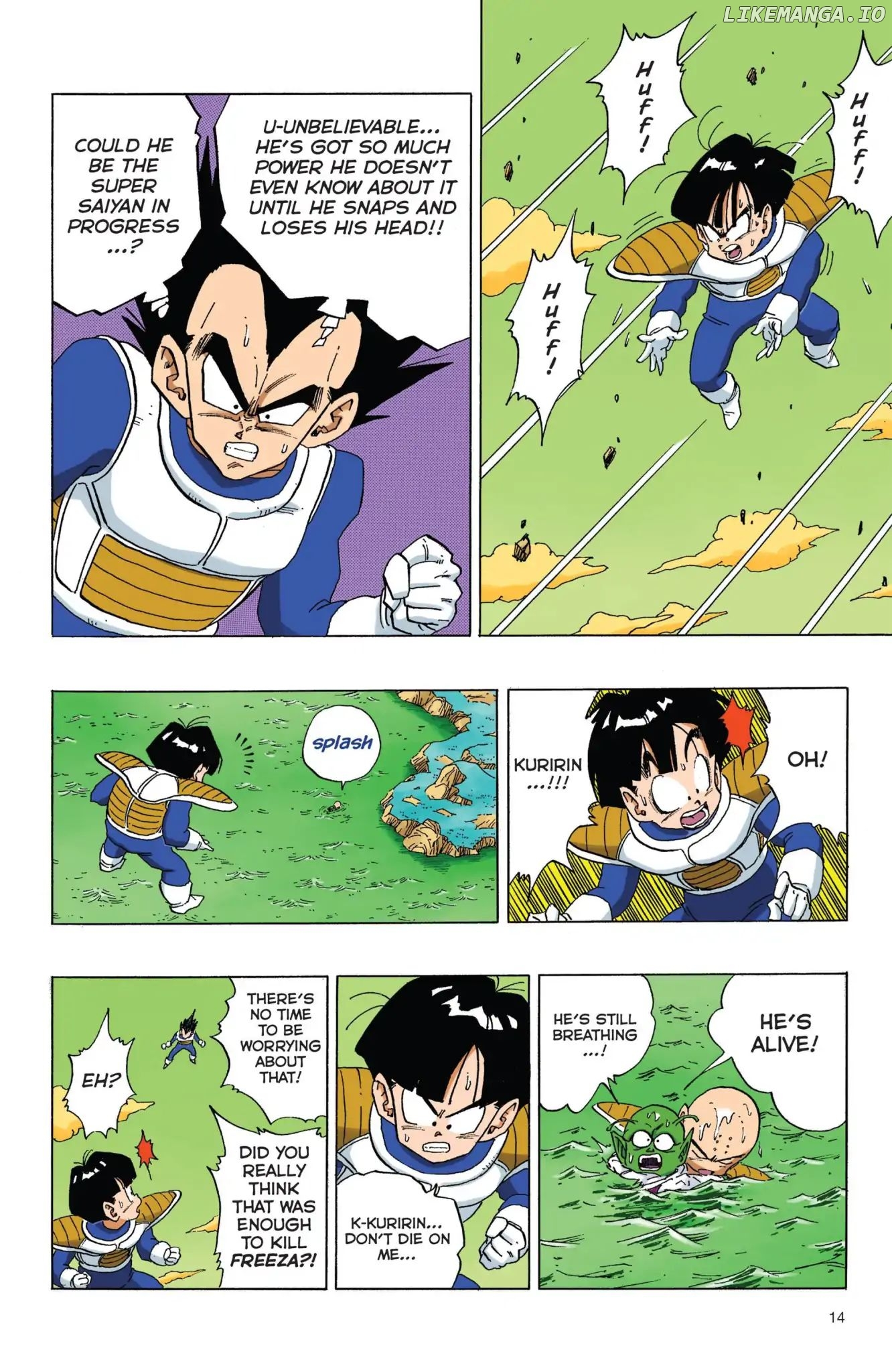 Dragon Ball Full Color Freeza Arc chapter 52 - page 15