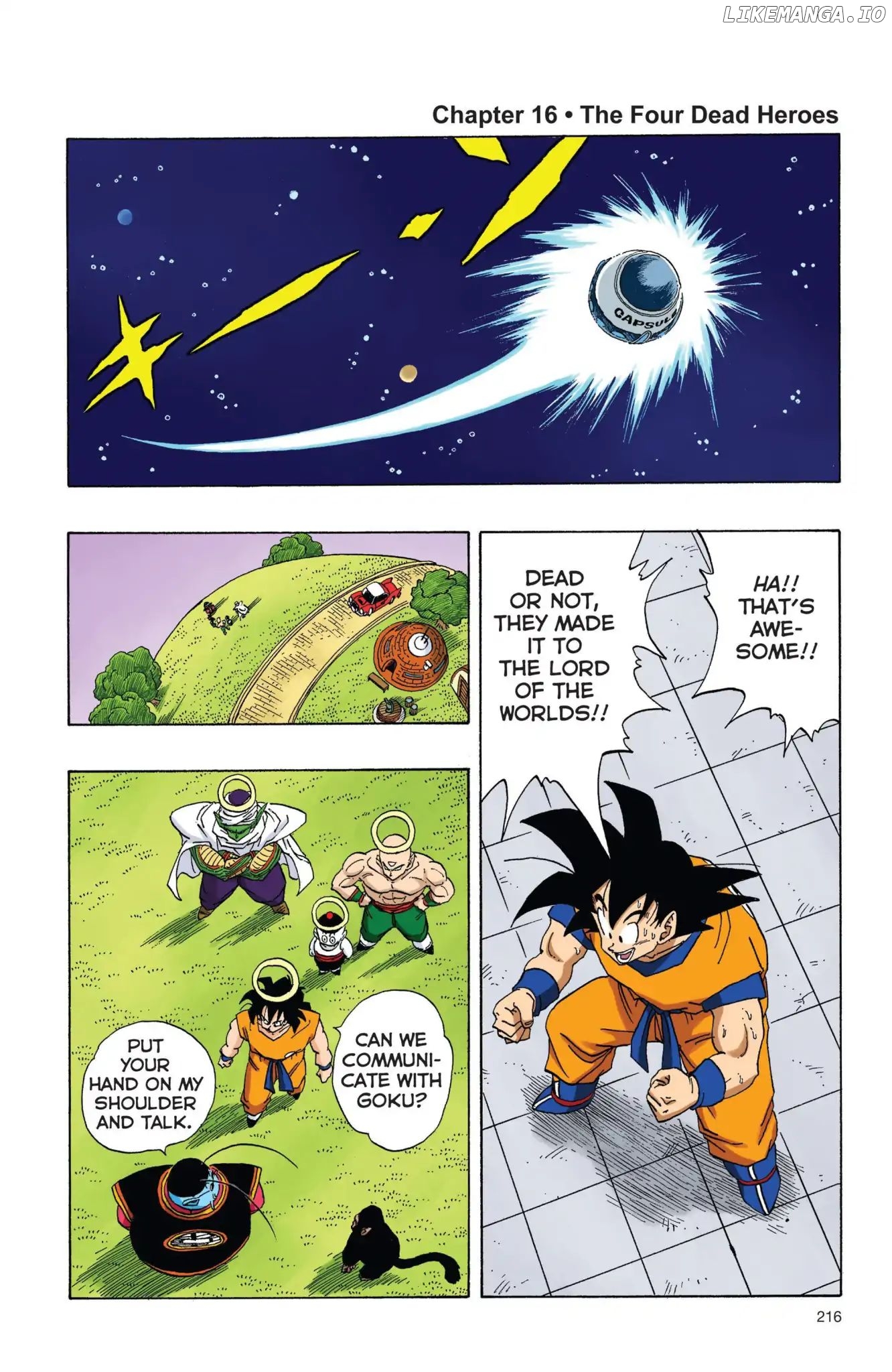 Dragon Ball Full Color Freeza Arc chapter 16 - page 1