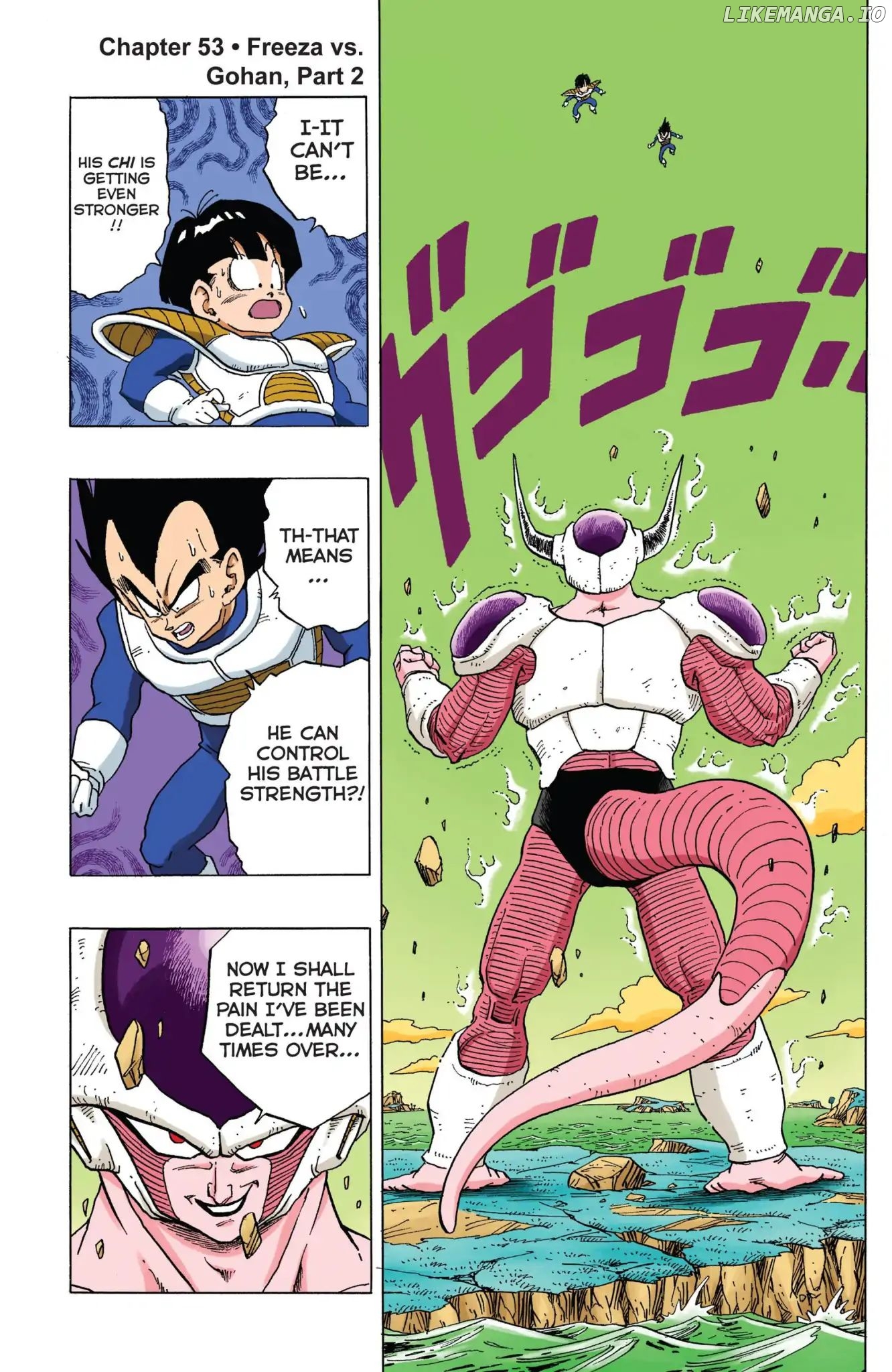 Dragon Ball Full Color Freeza Arc chapter 53 - page 1