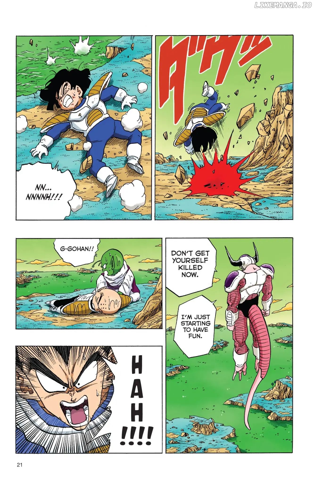 Dragon Ball Full Color Freeza Arc chapter 53 - page 4