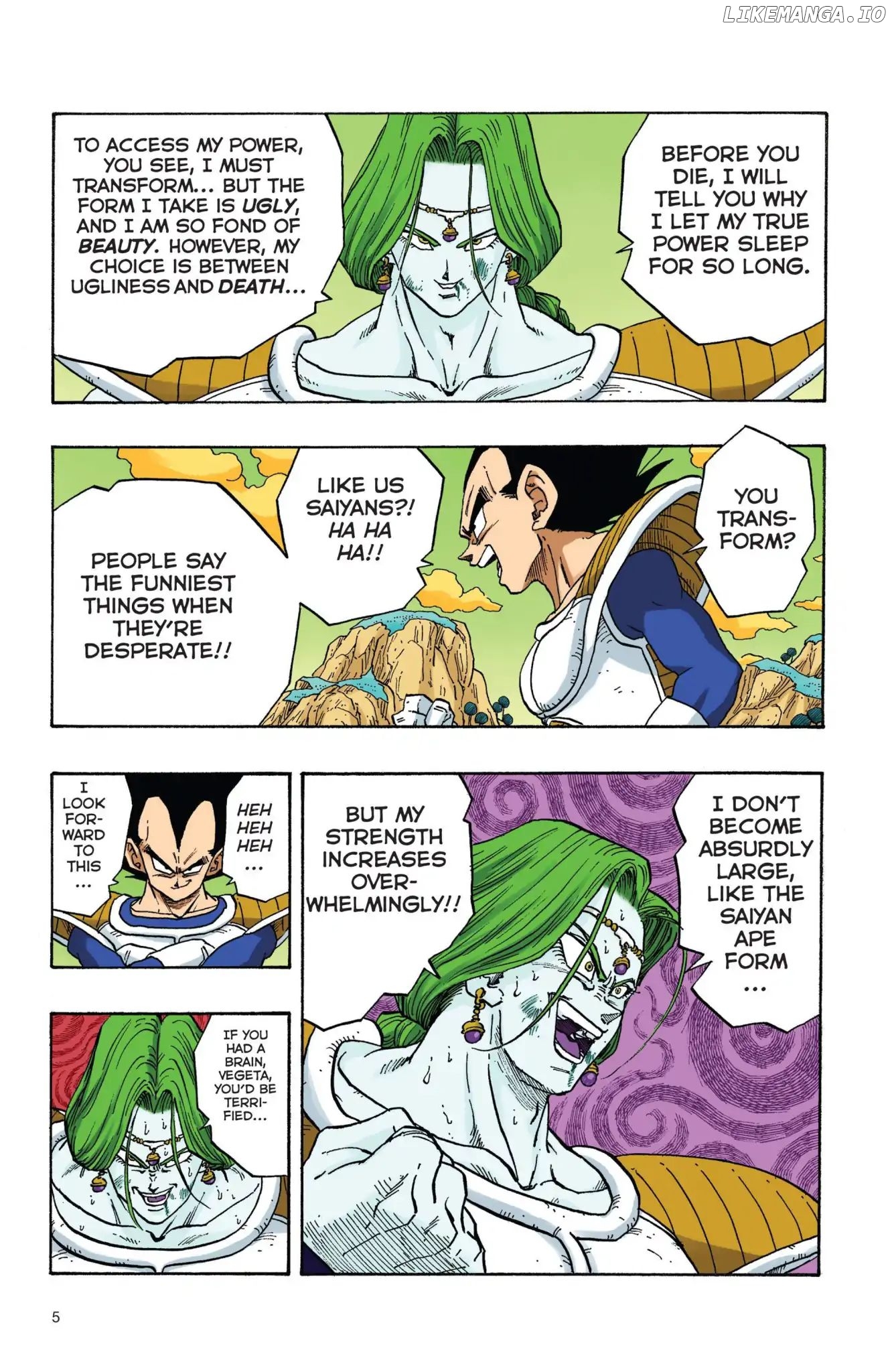 Dragon Ball Full Color Freeza Arc chapter 18 - page 6