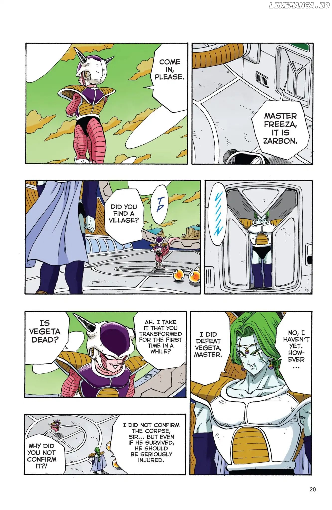 Dragon Ball Full Color Freeza Arc chapter 19 - page 3