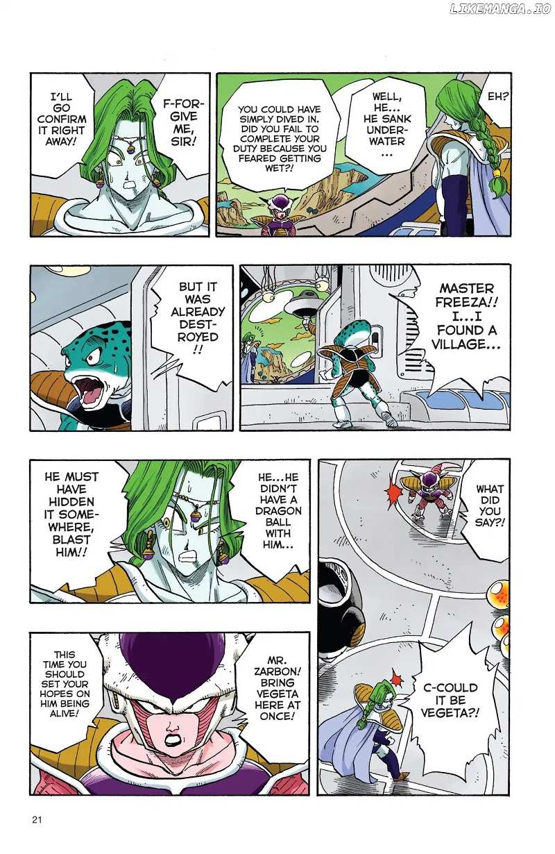 Dragon Ball Full Color Freeza Arc chapter 19 - page 4