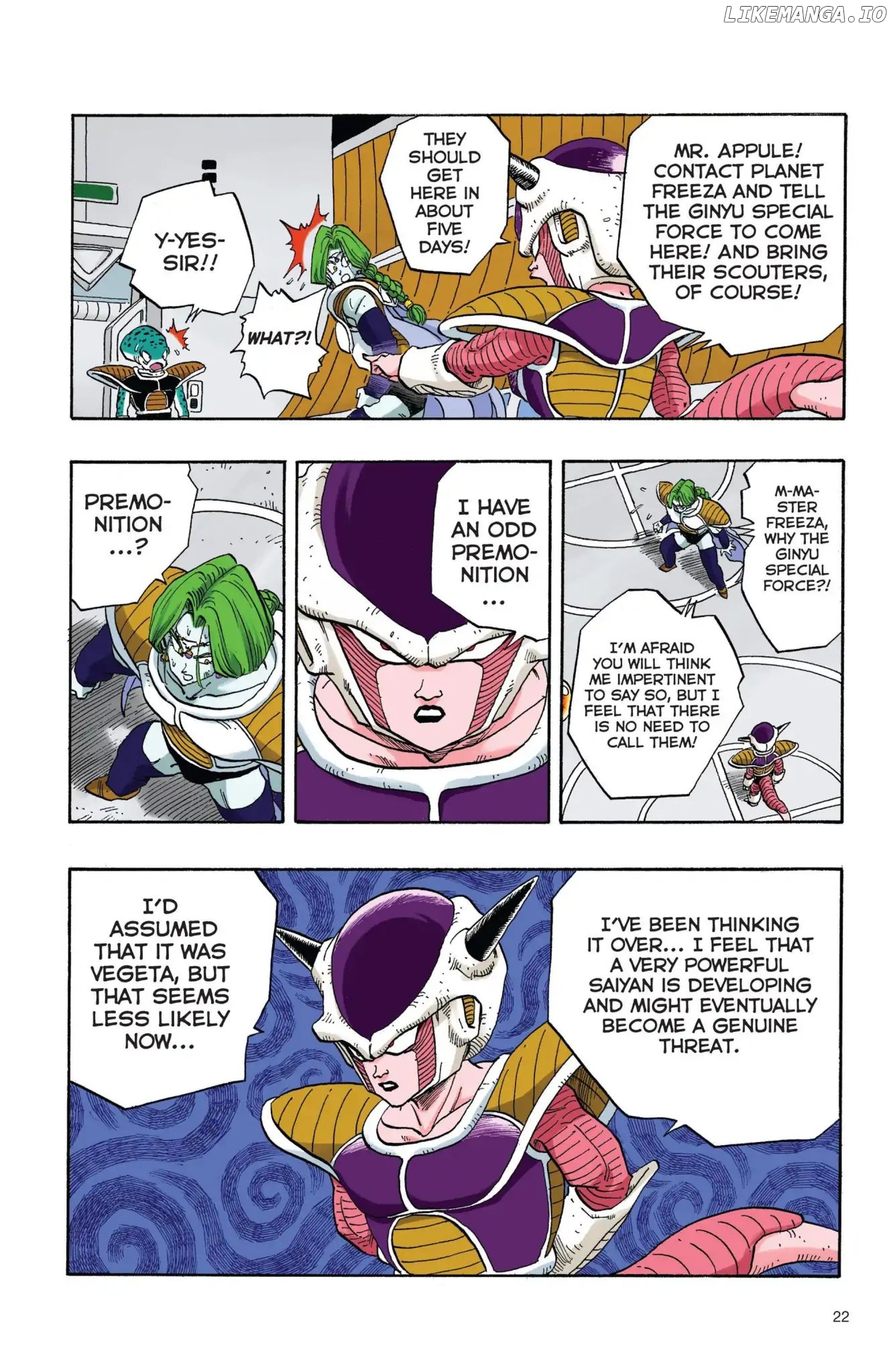Dragon Ball Full Color Freeza Arc chapter 19 - page 5