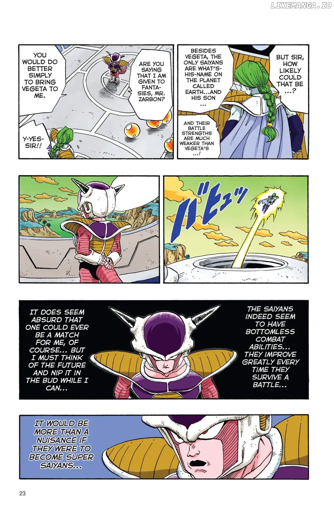 Dragon Ball Full Color Freeza Arc chapter 19 - page 6