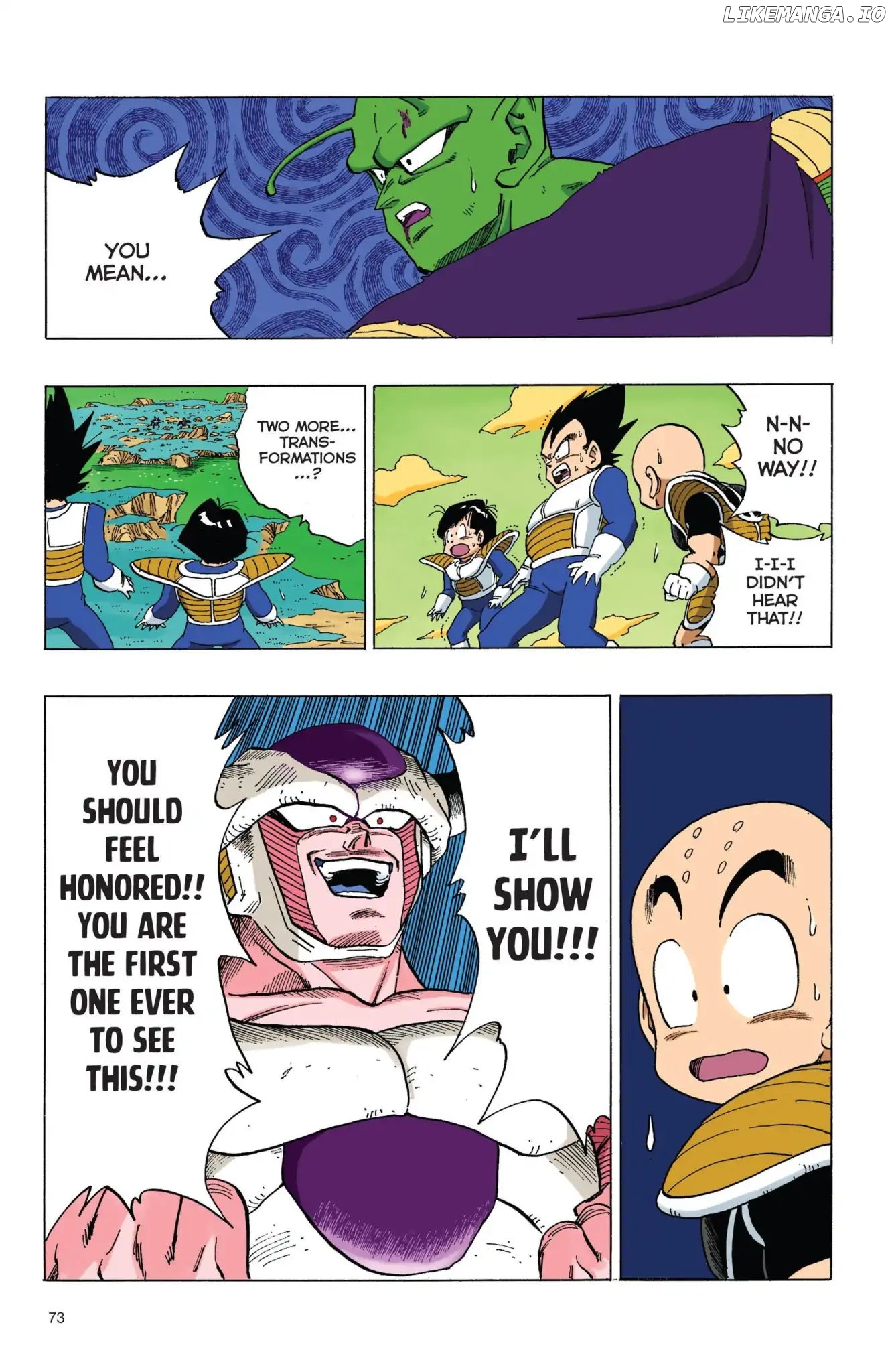 Dragon Ball Full Color Freeza Arc chapter 56 - page 13