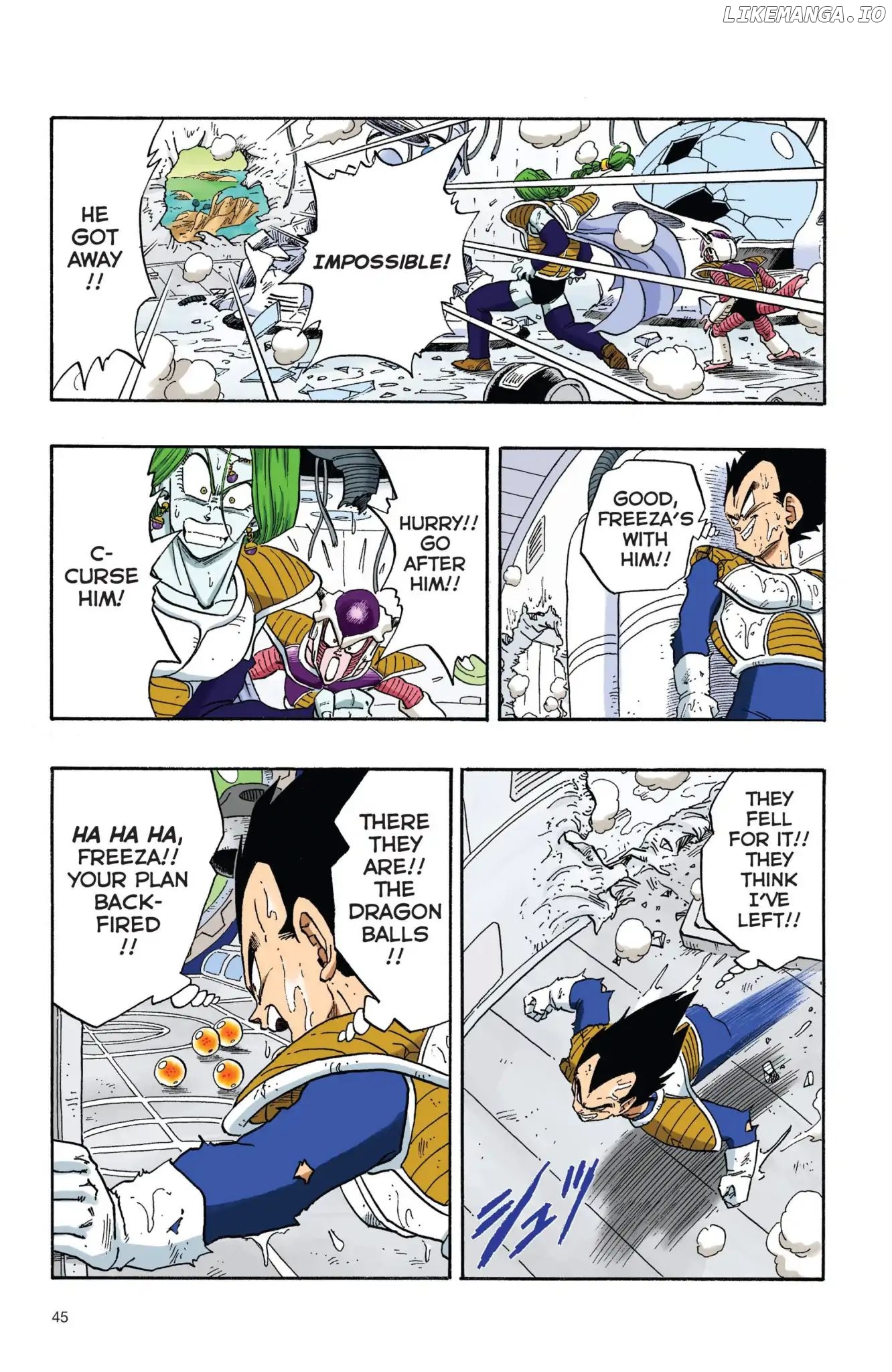 Dragon Ball Full Color Freeza Arc chapter 20 - page 14