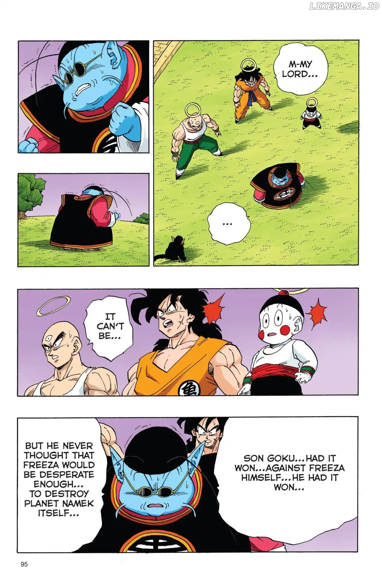 Dragon Ball Full Color Freeza Arc chapter 75 - page 4