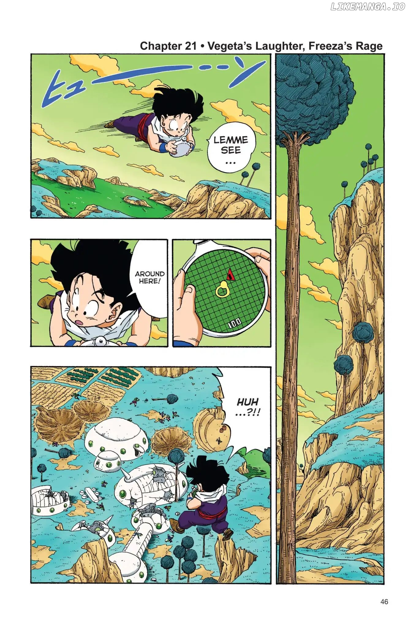 Dragon Ball Full Color Freeza Arc chapter 21 - page 1