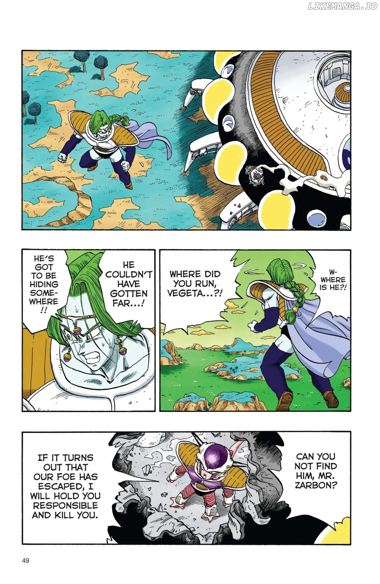 Dragon Ball Full Color Freeza Arc chapter 21 - page 4