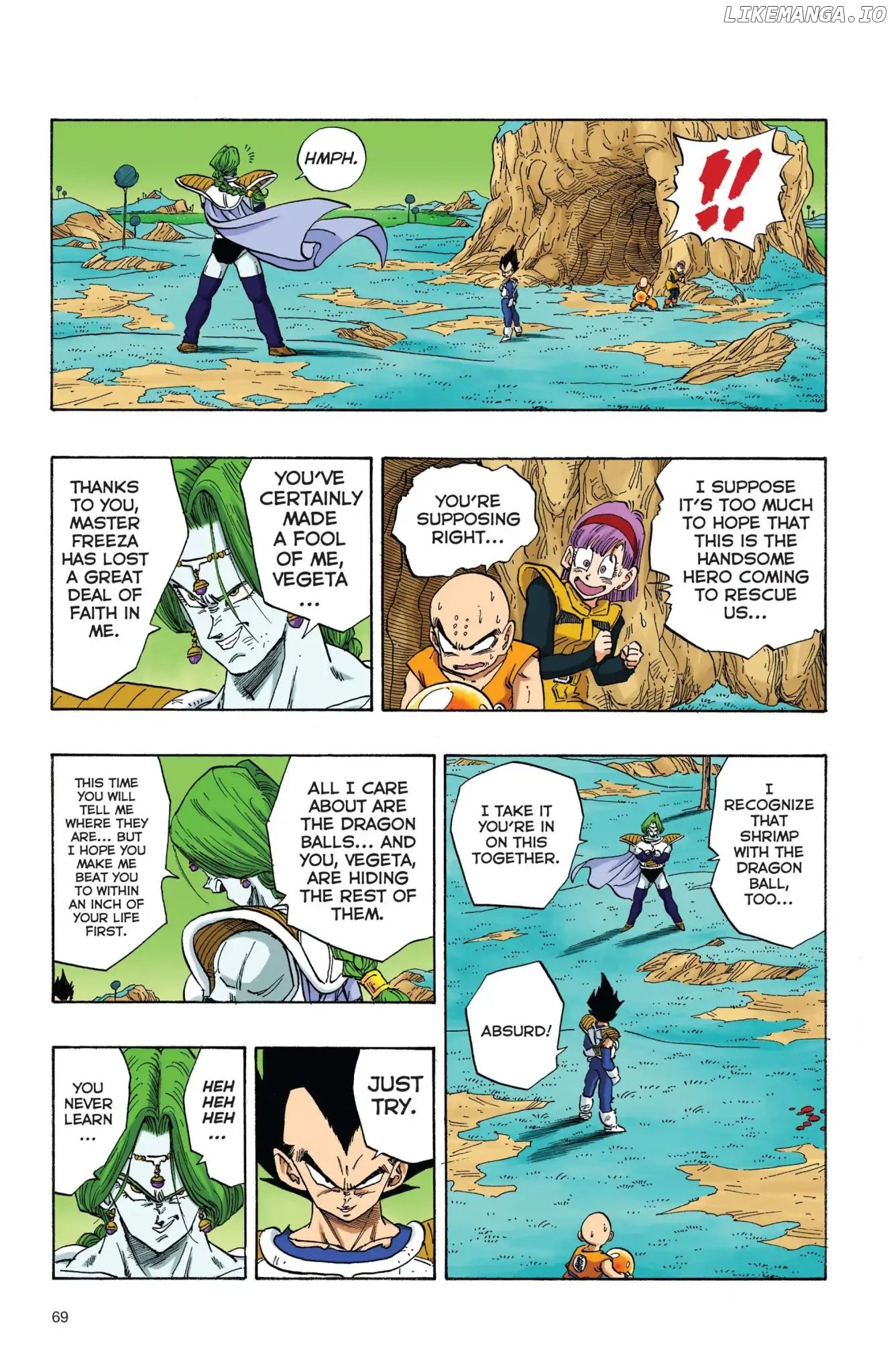Dragon Ball Full Color Freeza Arc chapter 22 - page 10
