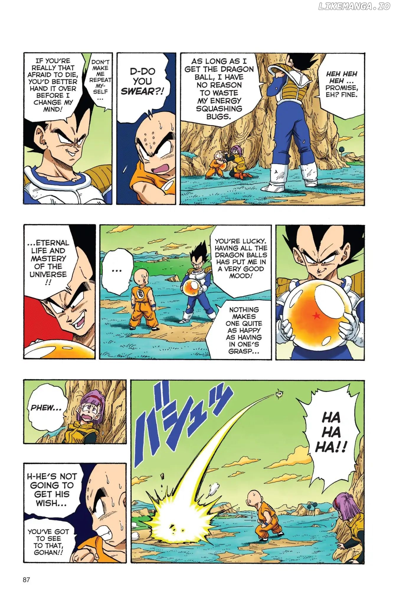 Dragon Ball Full Color Freeza Arc chapter 23 - page 14