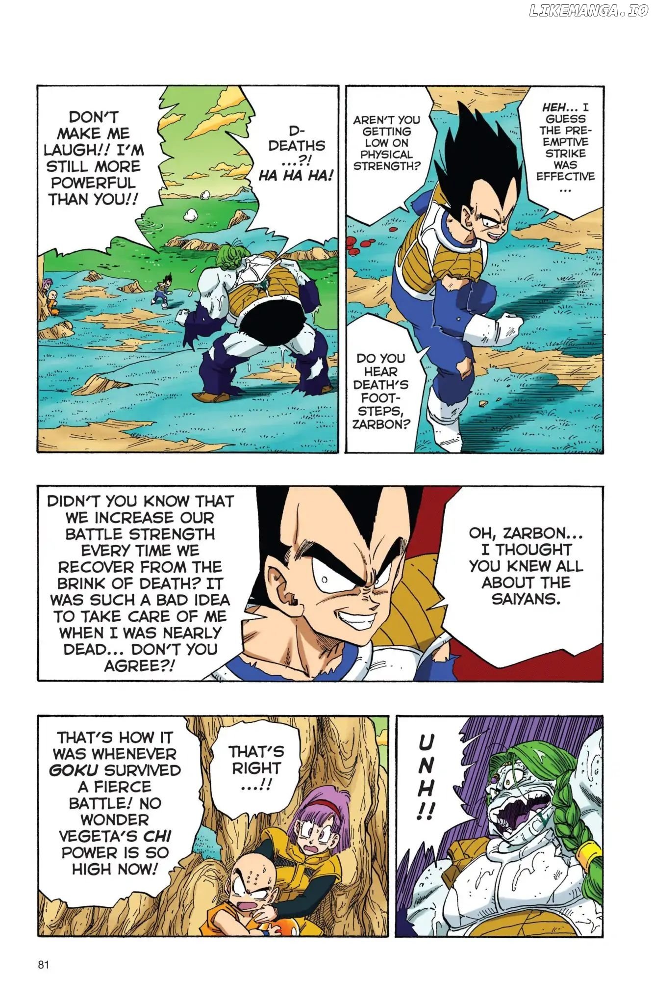 Dragon Ball Full Color Freeza Arc chapter 23 - page 8