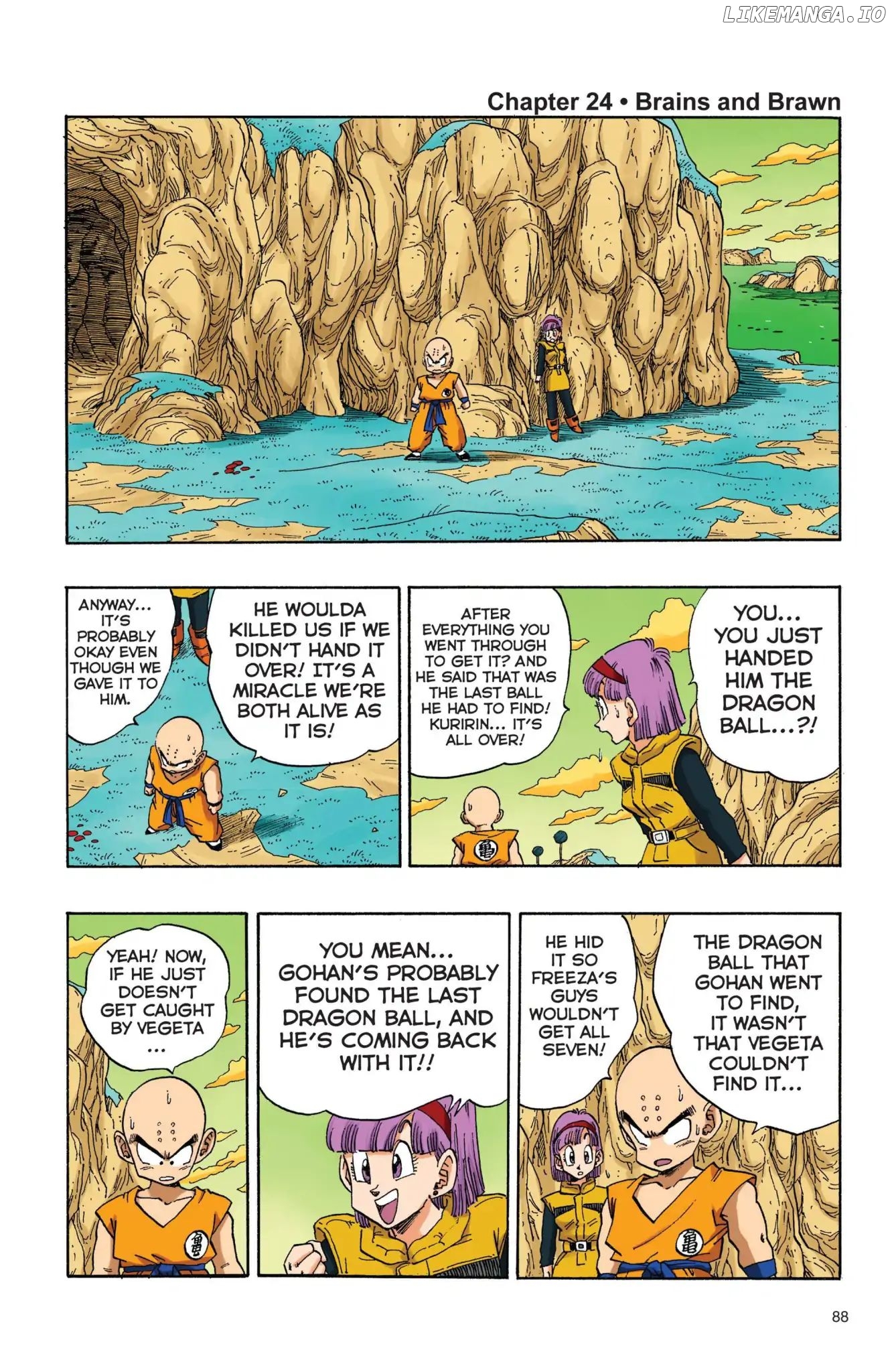 Dragon Ball Full Color Freeza Arc chapter 24 - page 1