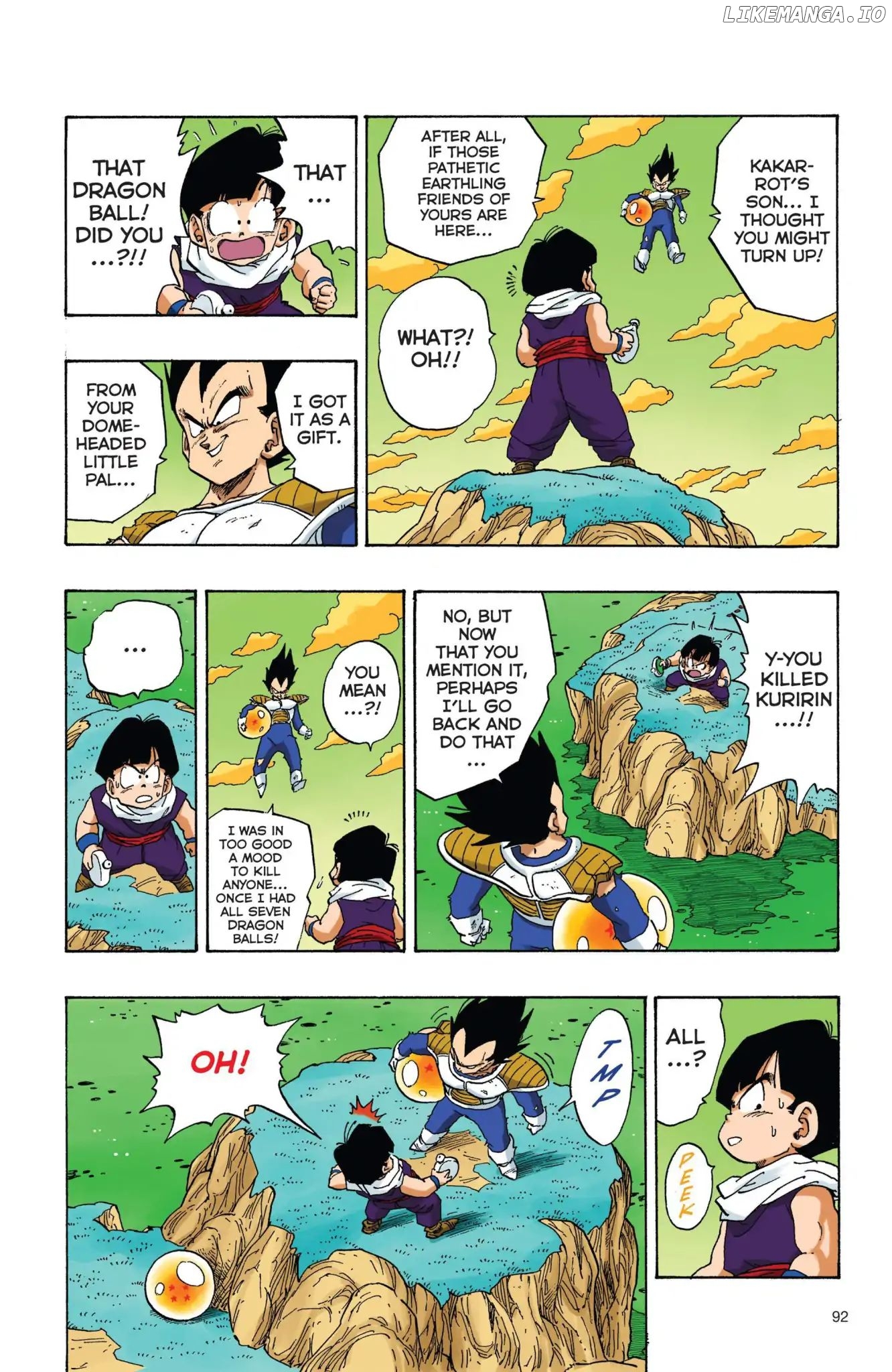 Dragon Ball Full Color Freeza Arc chapter 24 - page 5