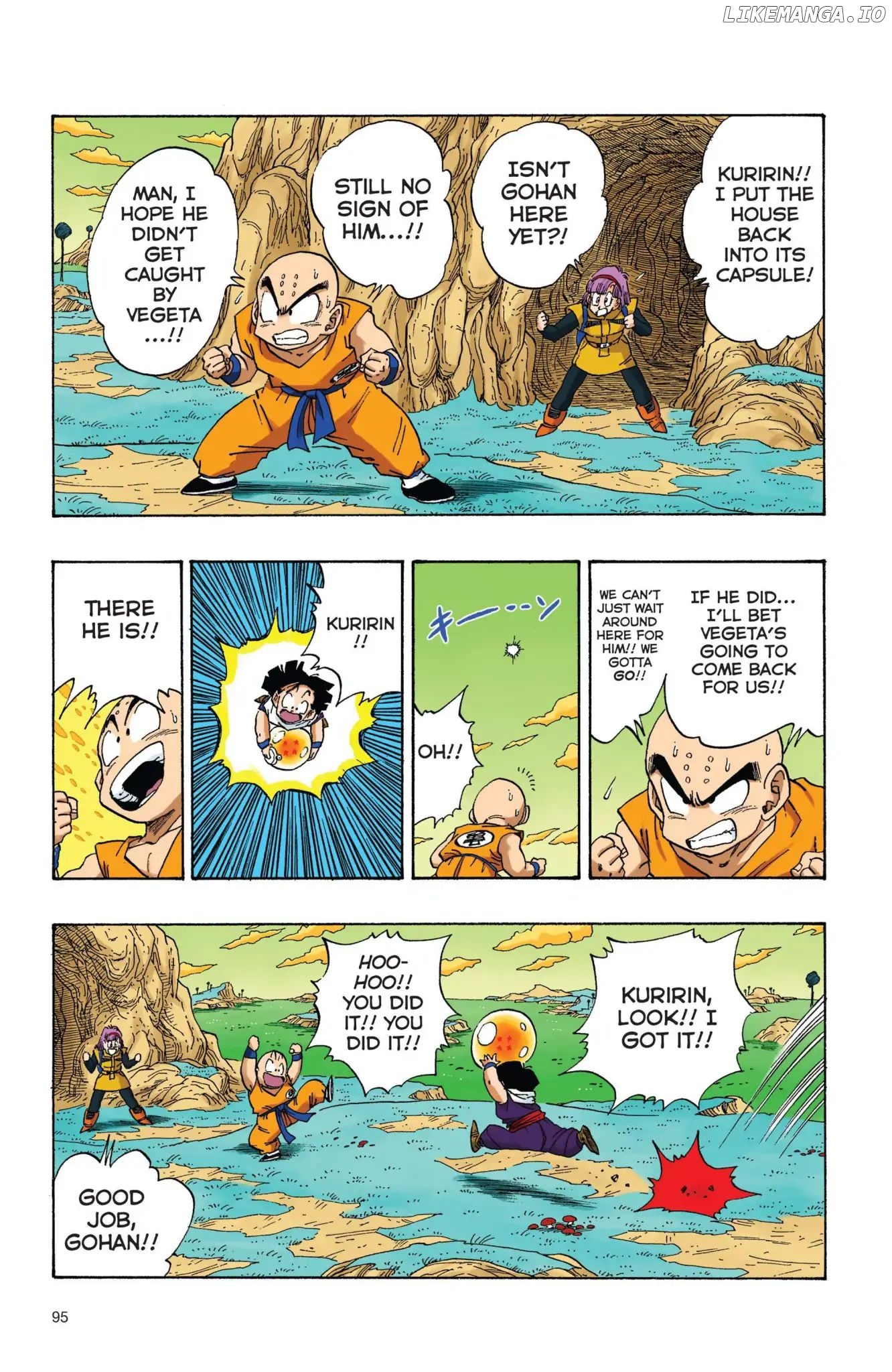 Dragon Ball Full Color Freeza Arc chapter 24 - page 8