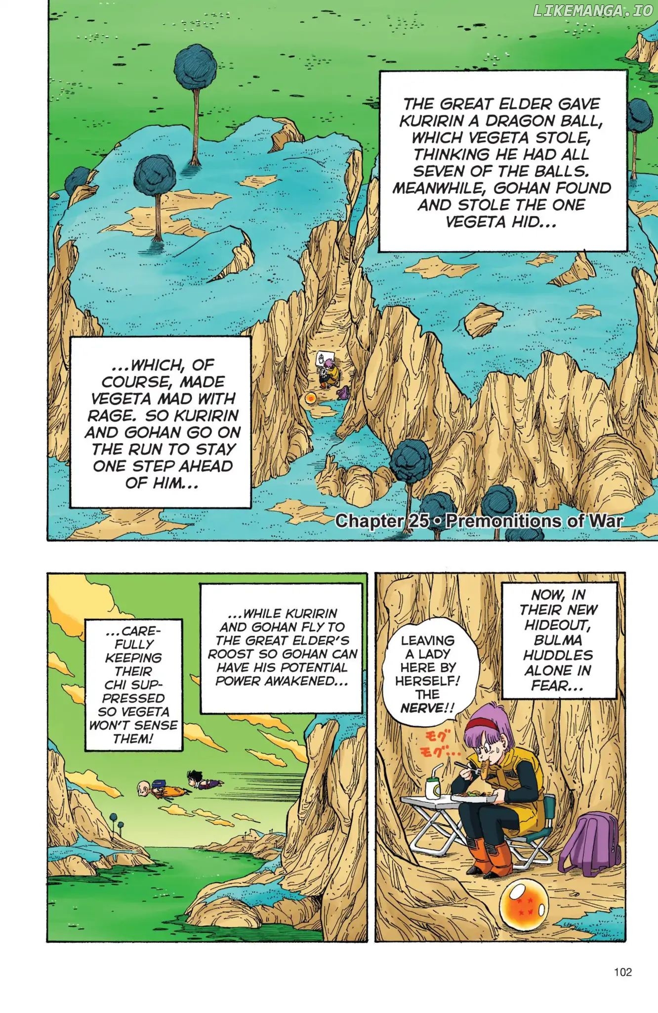 Dragon Ball Full Color Freeza Arc chapter 25 - page 1