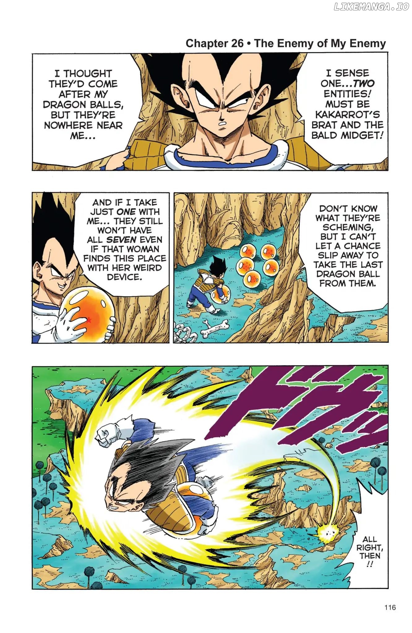 Dragon Ball Full Color Freeza Arc chapter 26 - page 1
