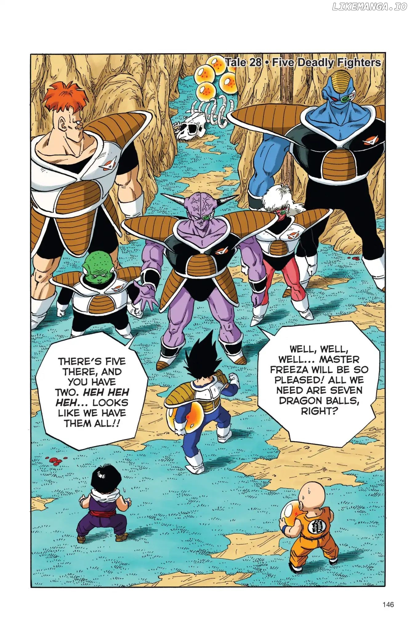 Dragon Ball Full Color Freeza Arc chapter 28 - page 1