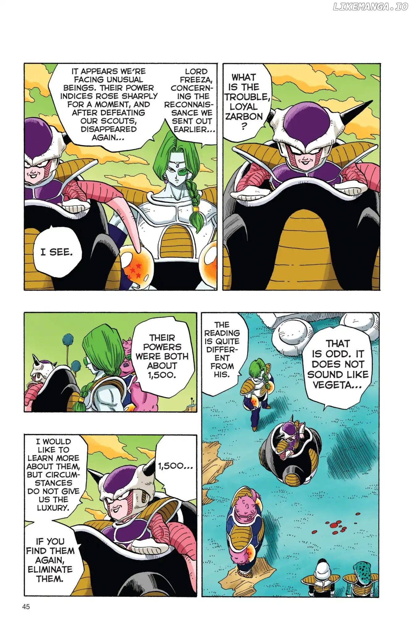 Dragon Ball Full Color Freeza Arc chapter 3 - page 12