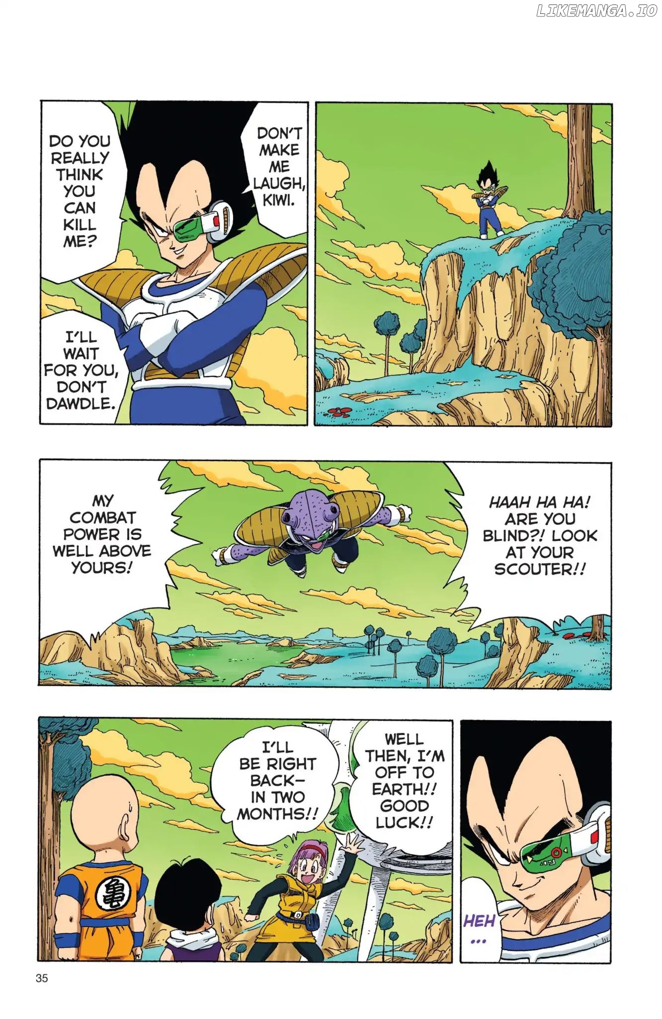 Dragon Ball Full Color Freeza Arc chapter 3 - page 2