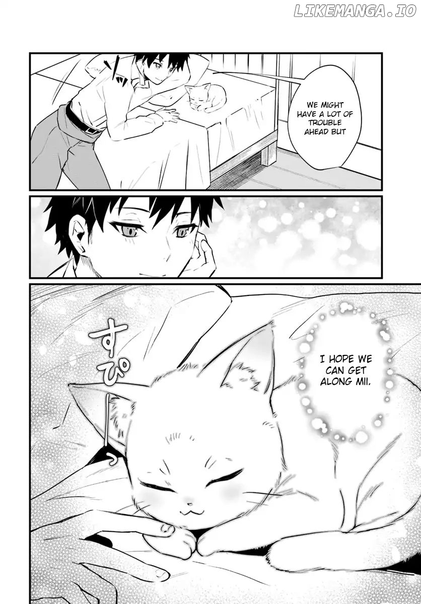 Kami neko Mii-chan to neko youhin shoukanshi no isekai funtouki chapter 1 - page 19