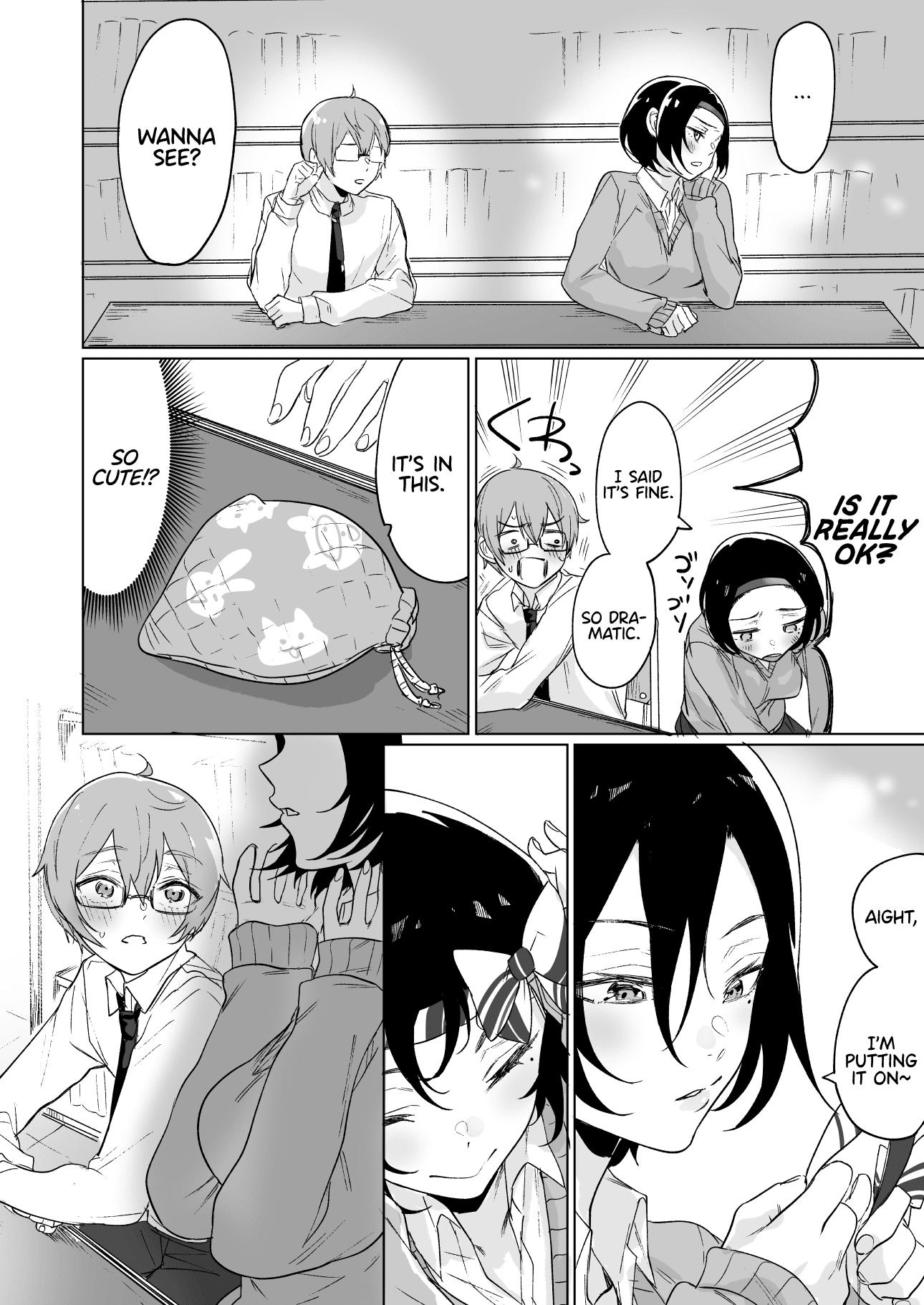 At First Glance, Shinoda-San Seems Cool But Is Actually Adorable! chapter 7 - page 2