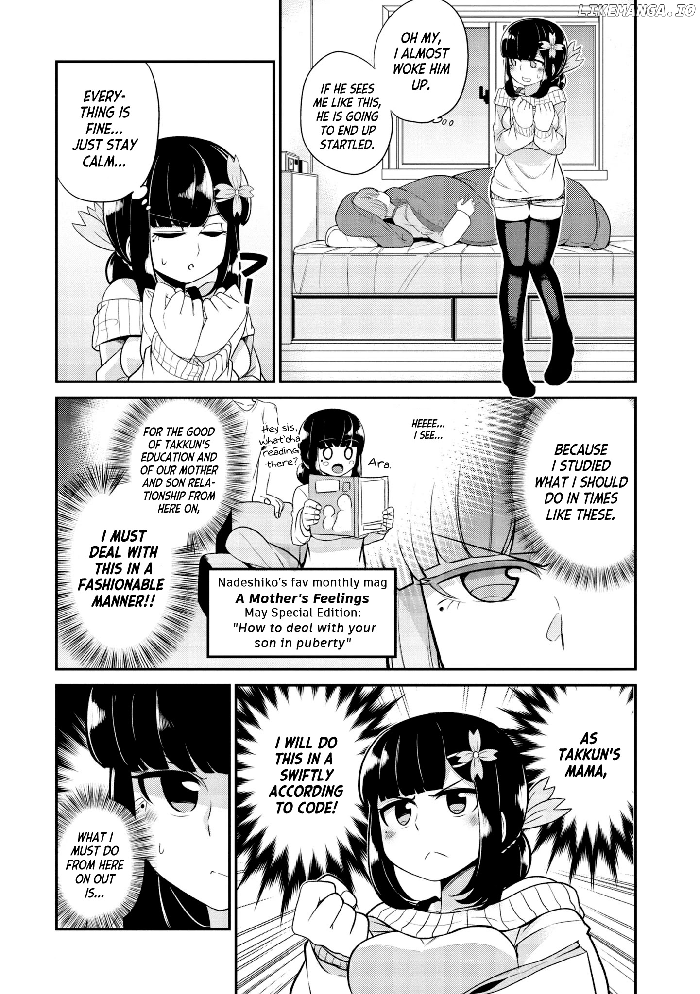 You Don't Want a Childhood Friend as Your Mom? chapter 9 - page 3