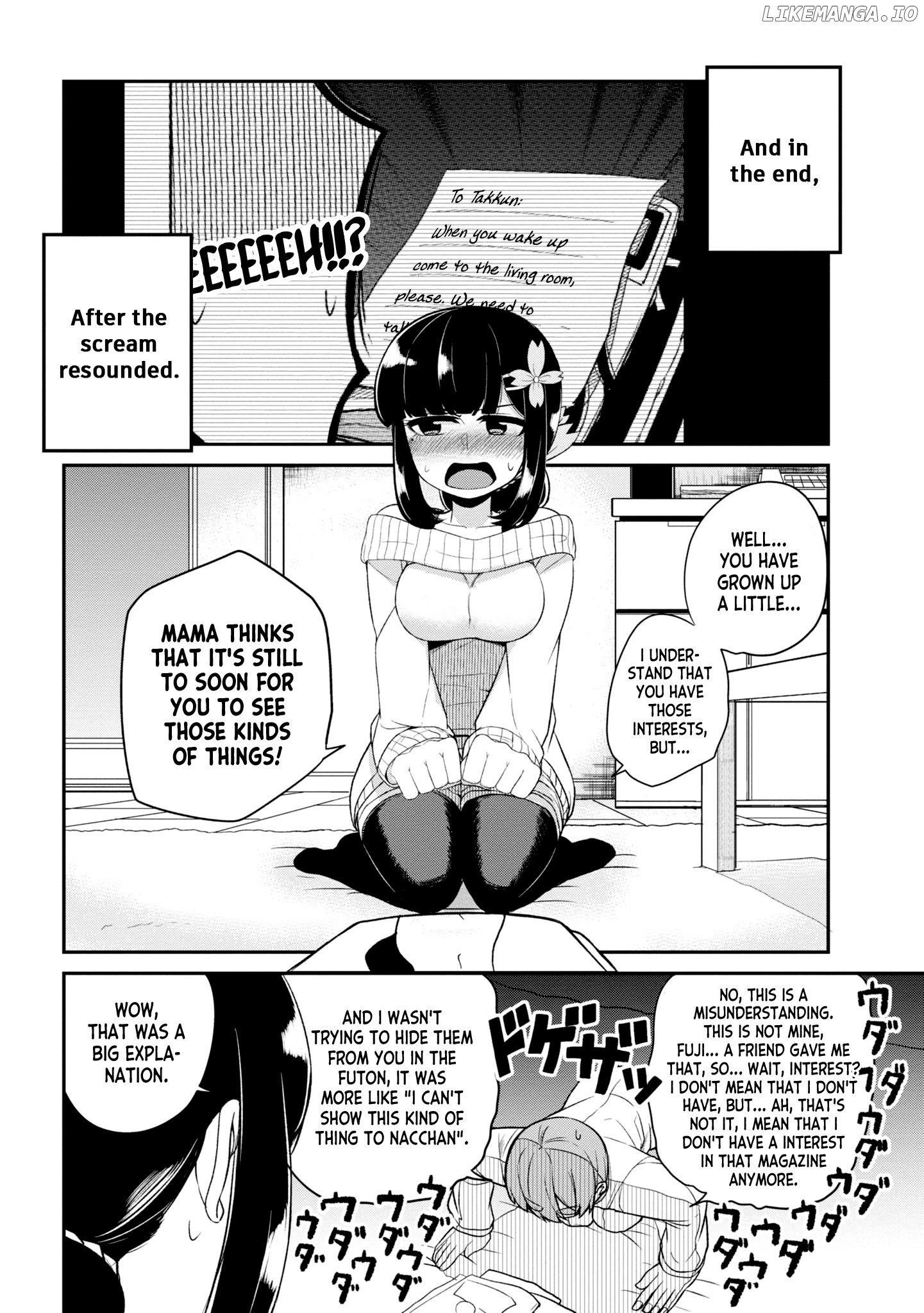 You Don't Want a Childhood Friend as Your Mom? chapter 9 - page 8